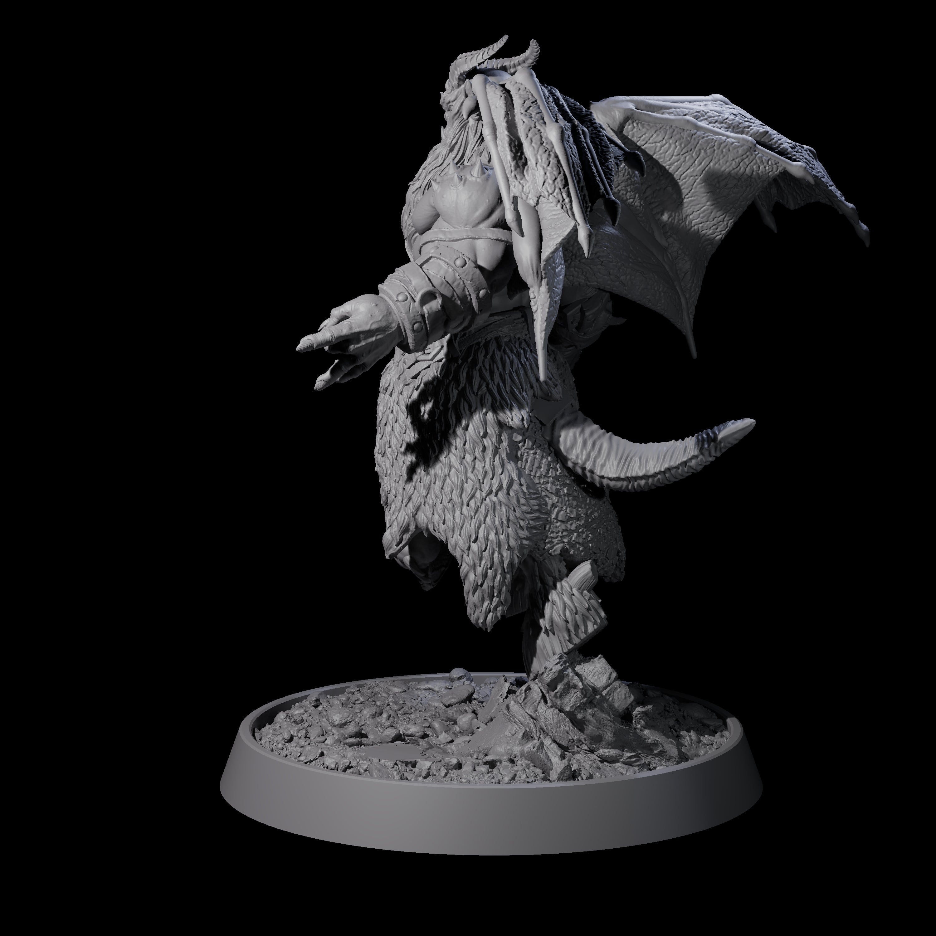 Legionnaire of Hel M Miniature for Dungeons and Dragons, Pathfinder or other TTRPGs