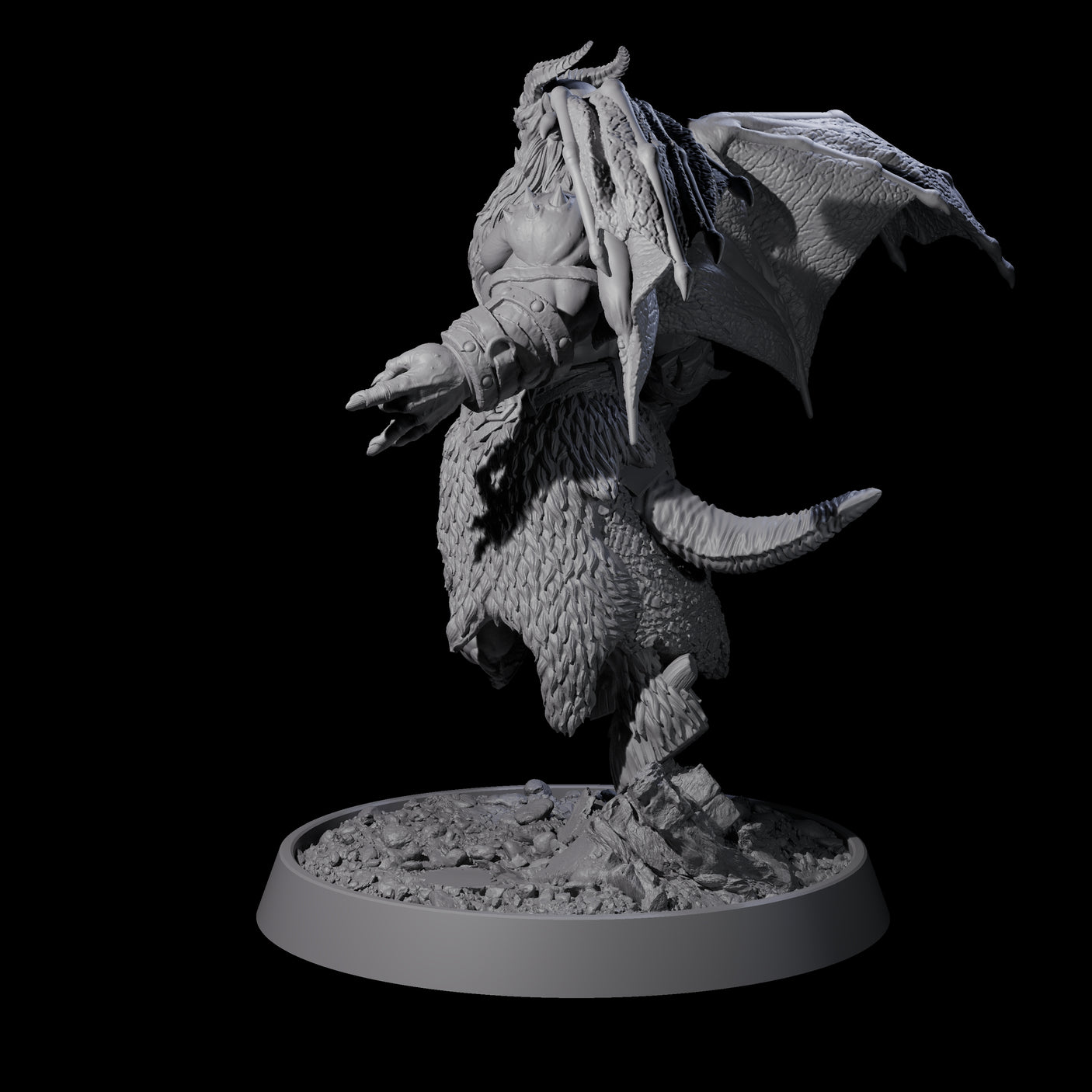 Legionnaire of Hel M Miniature for Dungeons and Dragons, Pathfinder or other TTRPGs