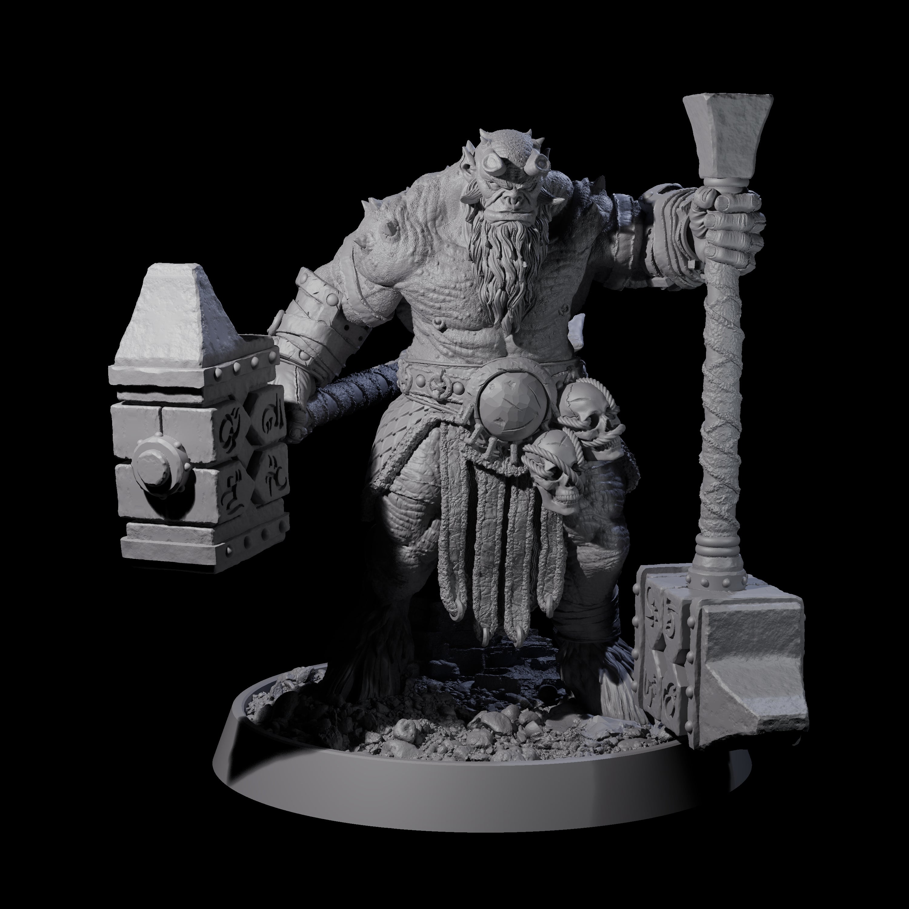Legionnaire of Hel N Miniature for Dungeons and Dragons, Pathfinder or other TTRPGs