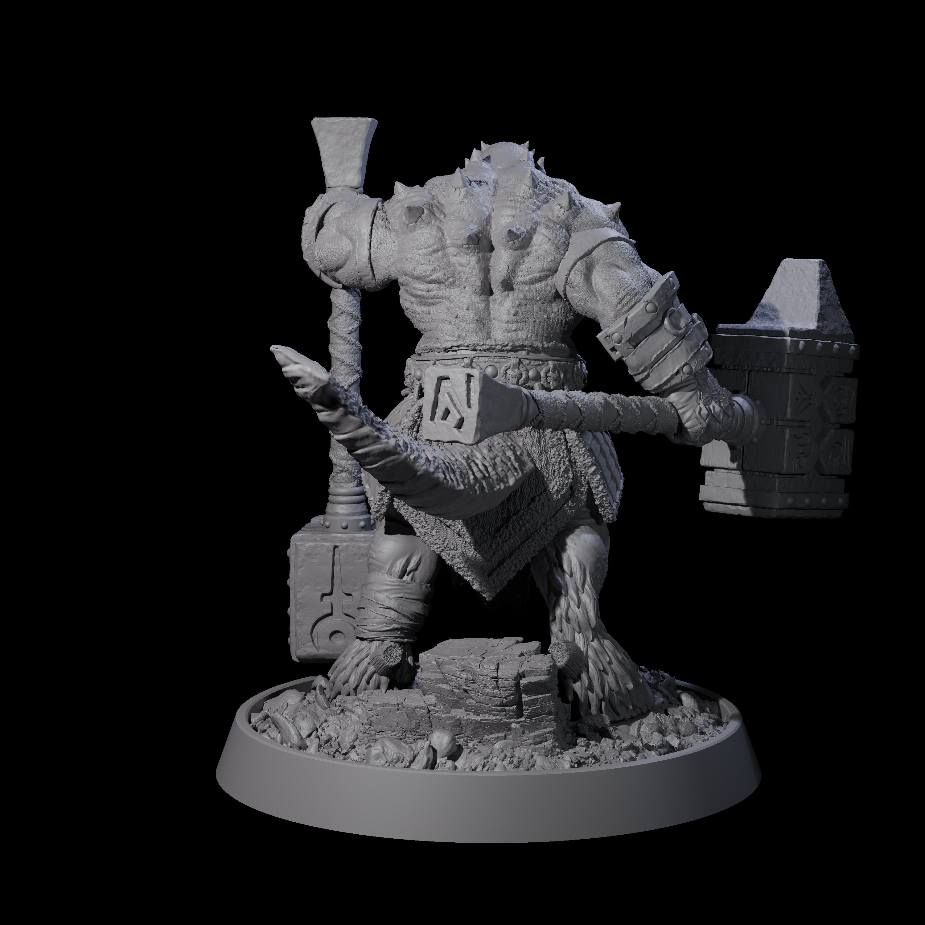 Legionnaire of Hel N Miniature for Dungeons and Dragons, Pathfinder or other TTRPGs