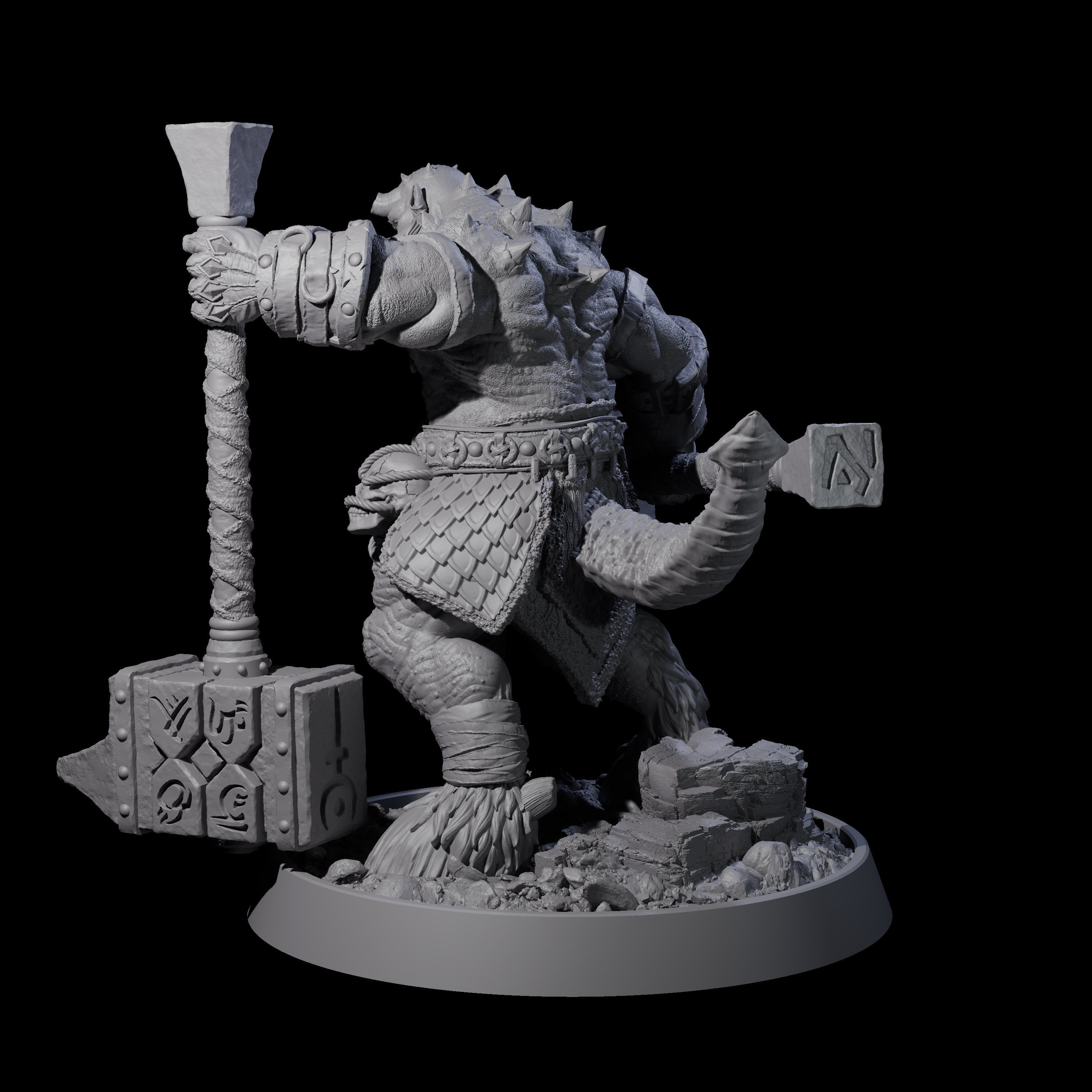 Legionnaire of Hel N Miniature for Dungeons and Dragons, Pathfinder or other TTRPGs