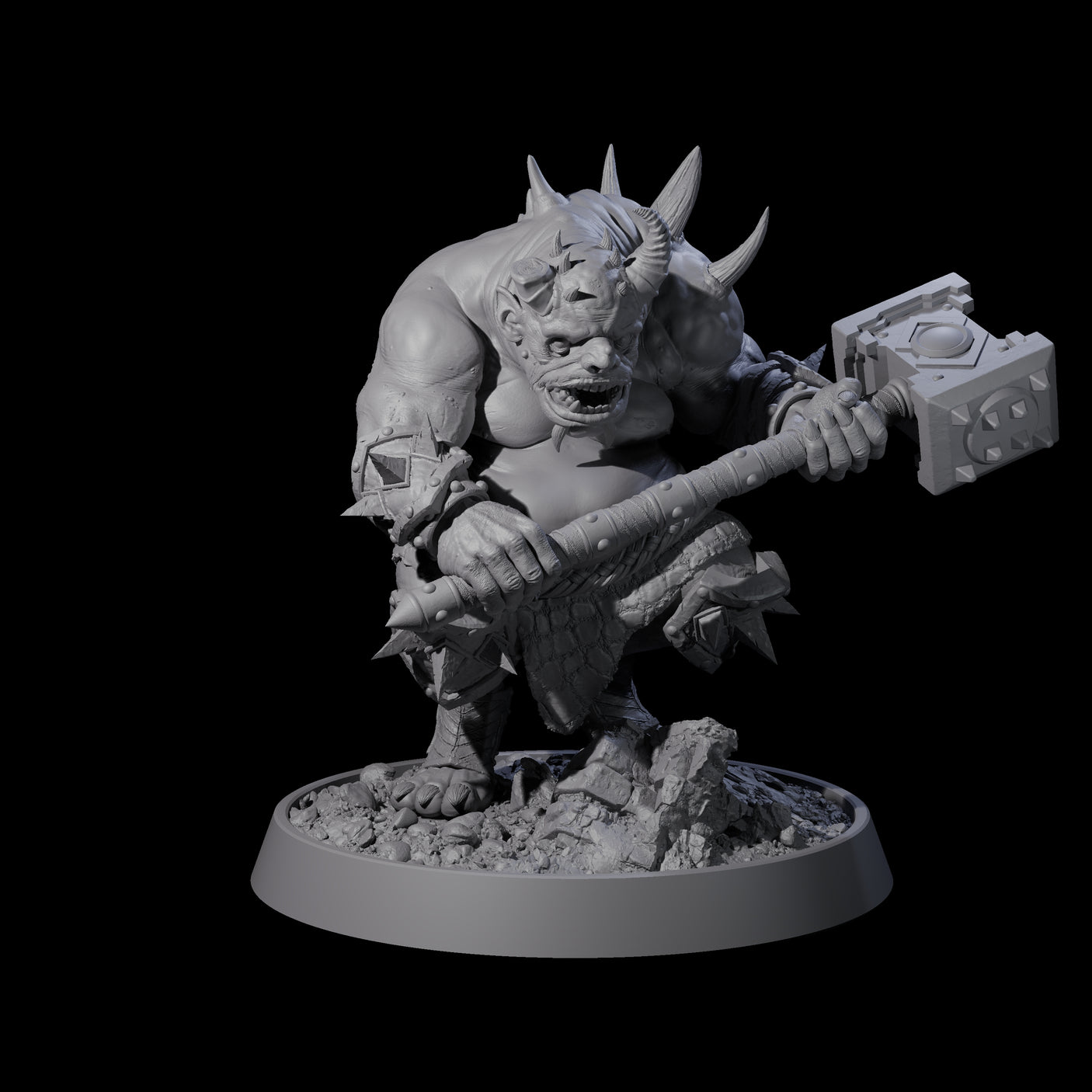 Legionnaire of Hel O Miniature for Dungeons and Dragons, Pathfinder or other TTRPGs