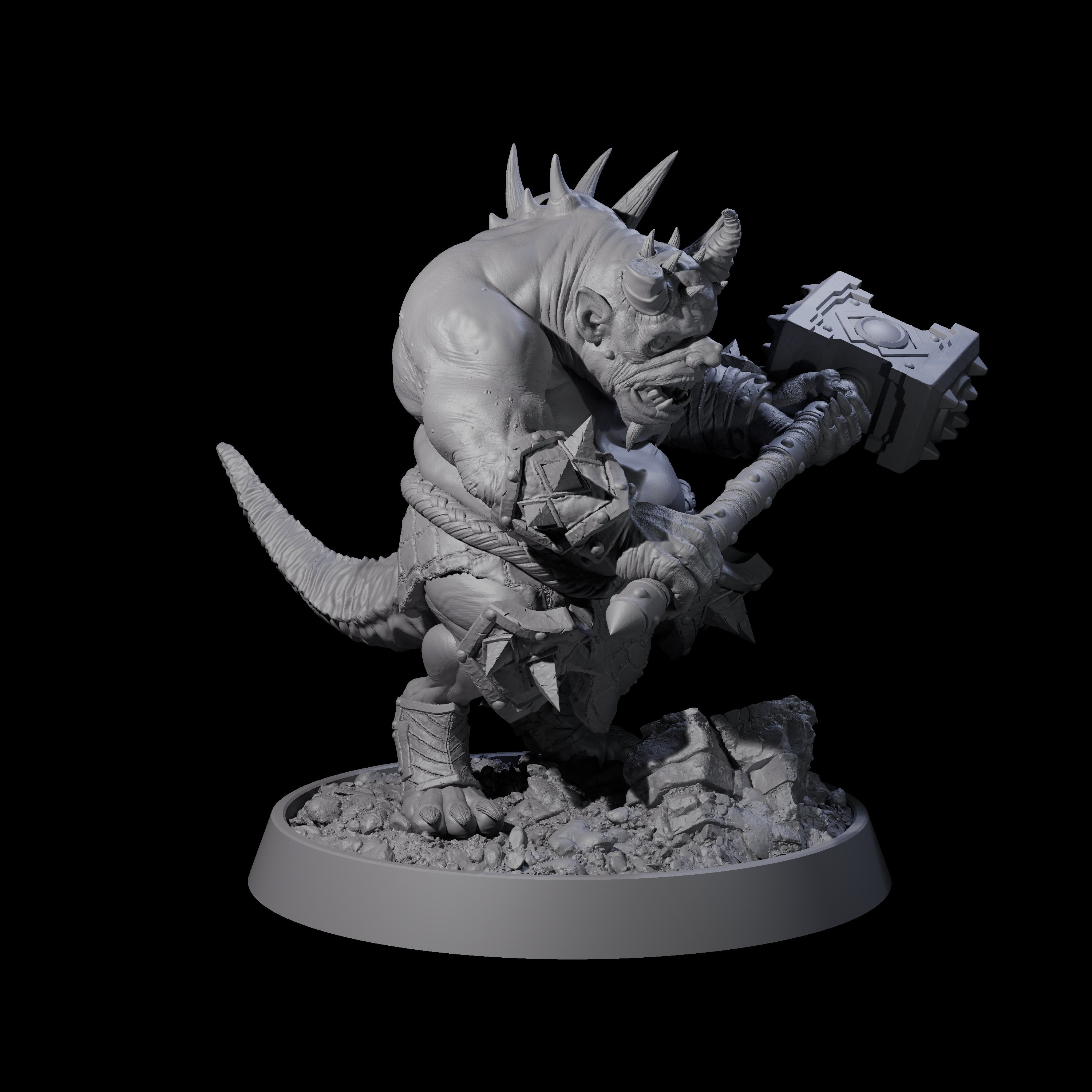 Legionnaire of Hel O Miniature for Dungeons and Dragons, Pathfinder or other TTRPGs