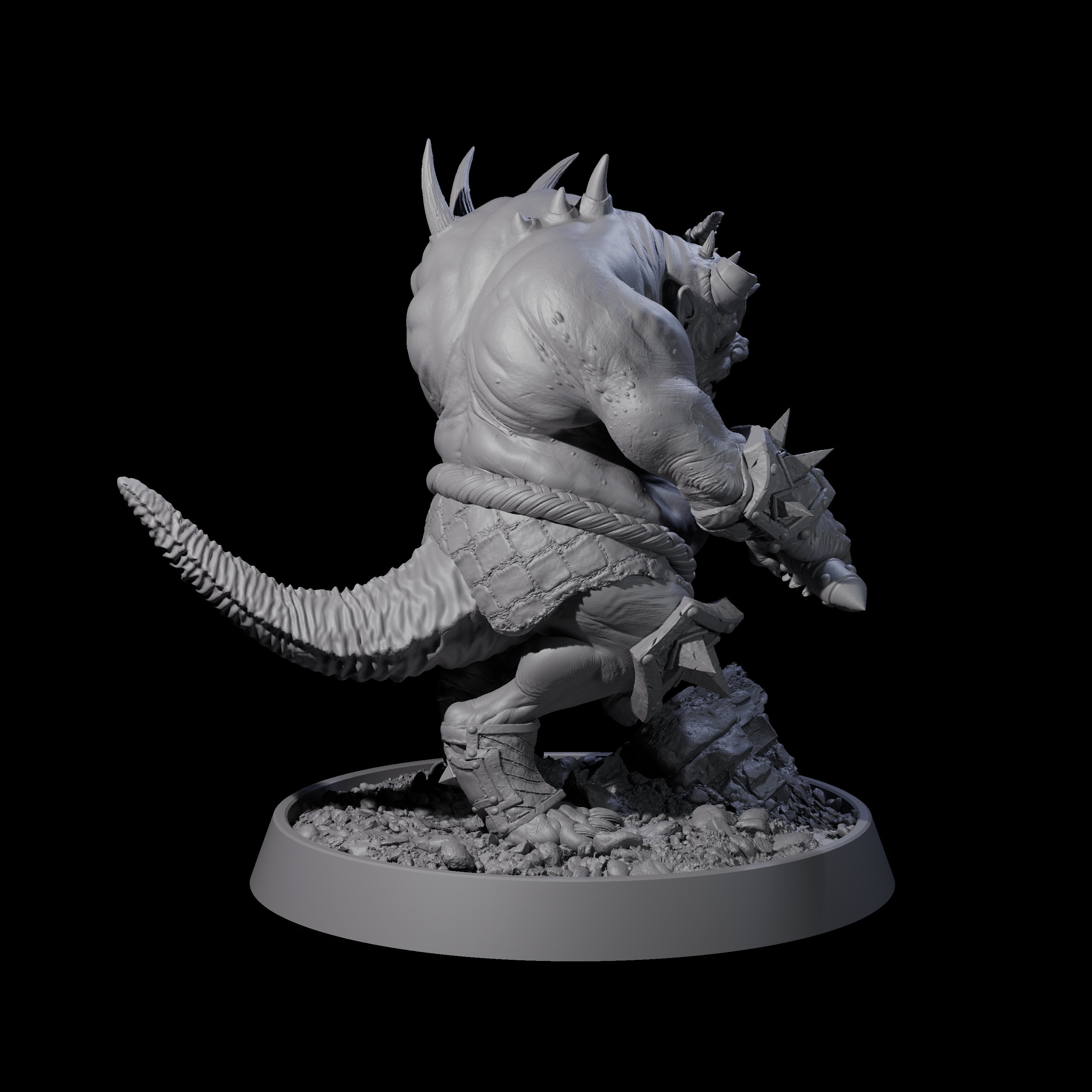 Legionnaire of Hel O Miniature for Dungeons and Dragons, Pathfinder or other TTRPGs