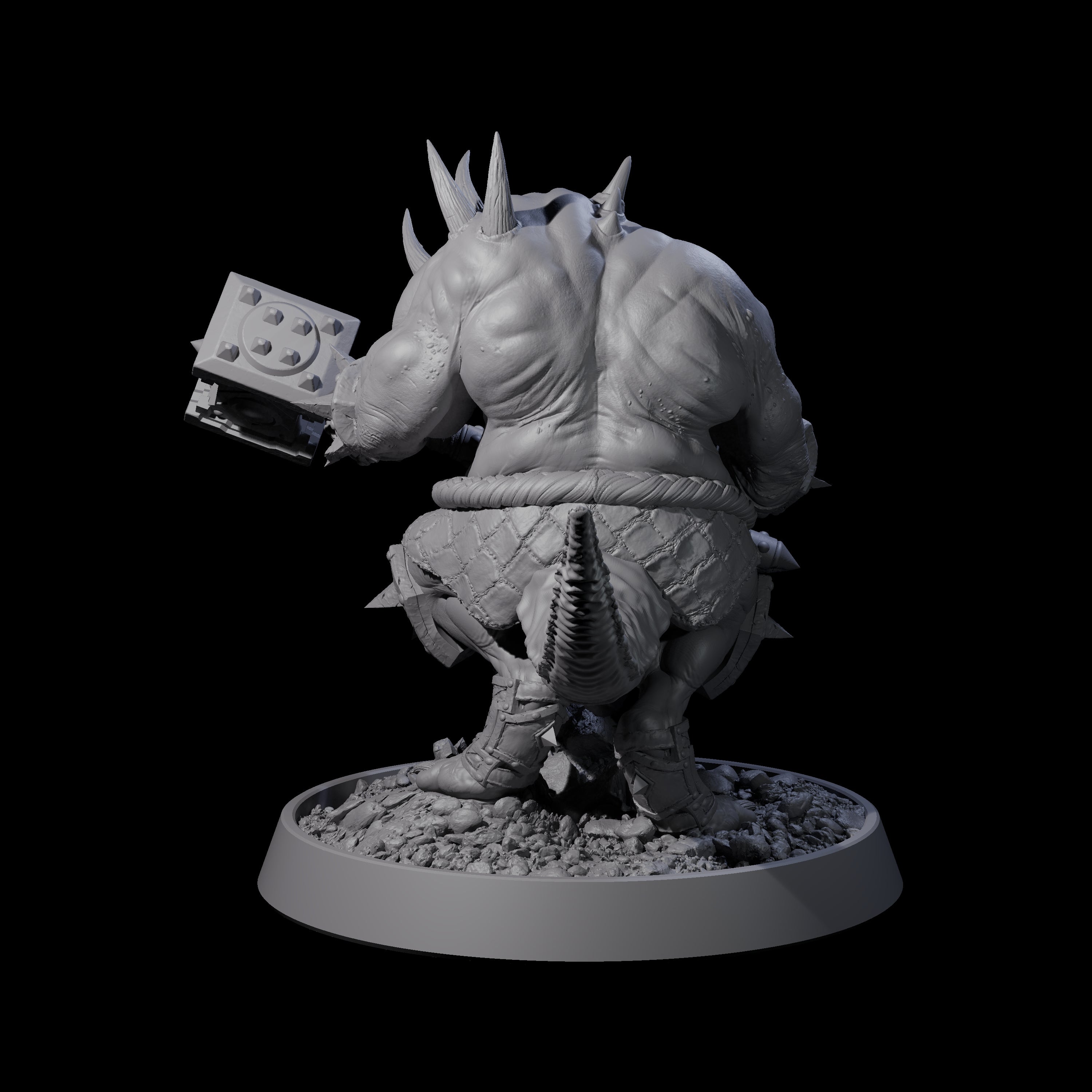 Legionnaire of Hel O Miniature for Dungeons and Dragons, Pathfinder or other TTRPGs