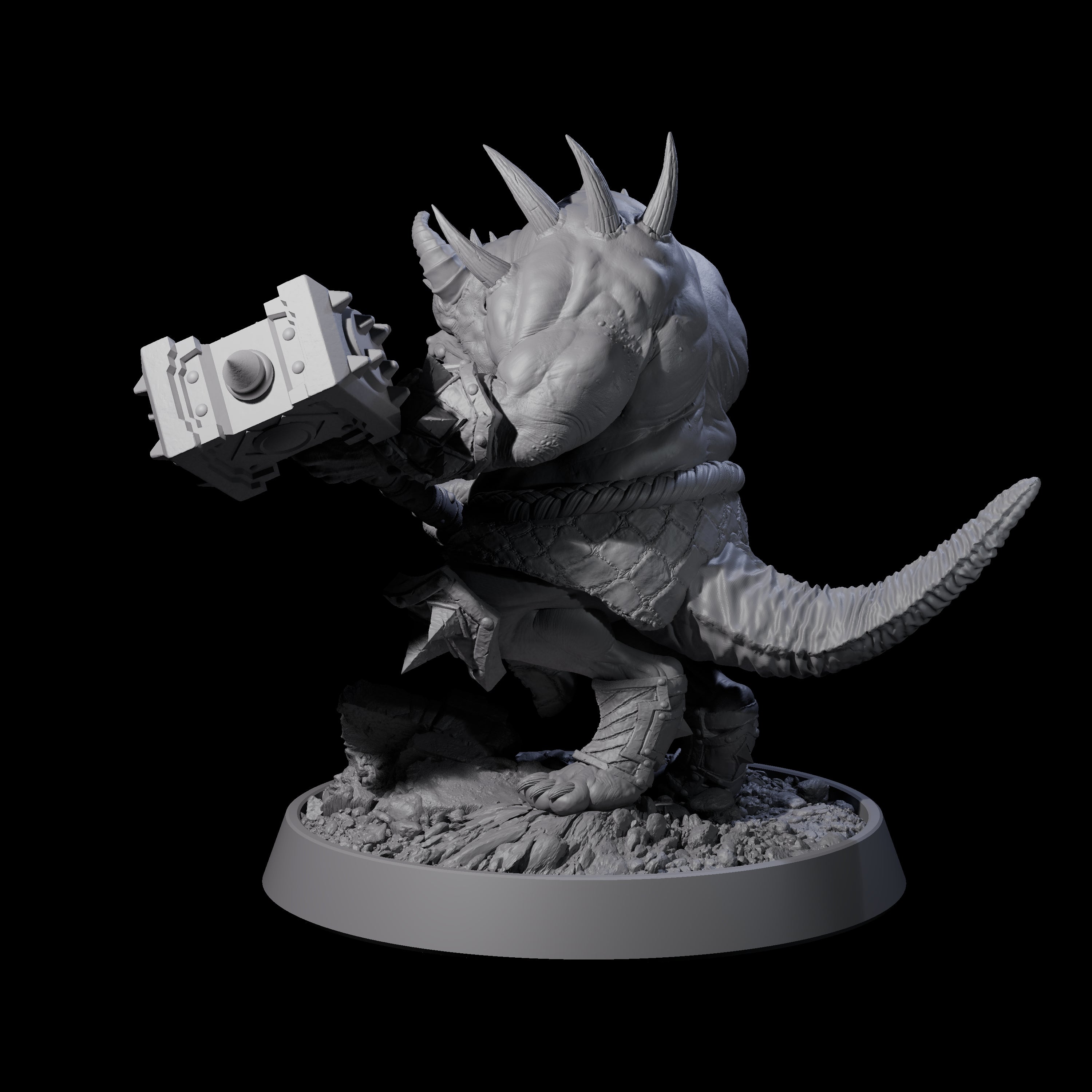 Legionnaire of Hel O Miniature for Dungeons and Dragons, Pathfinder or other TTRPGs