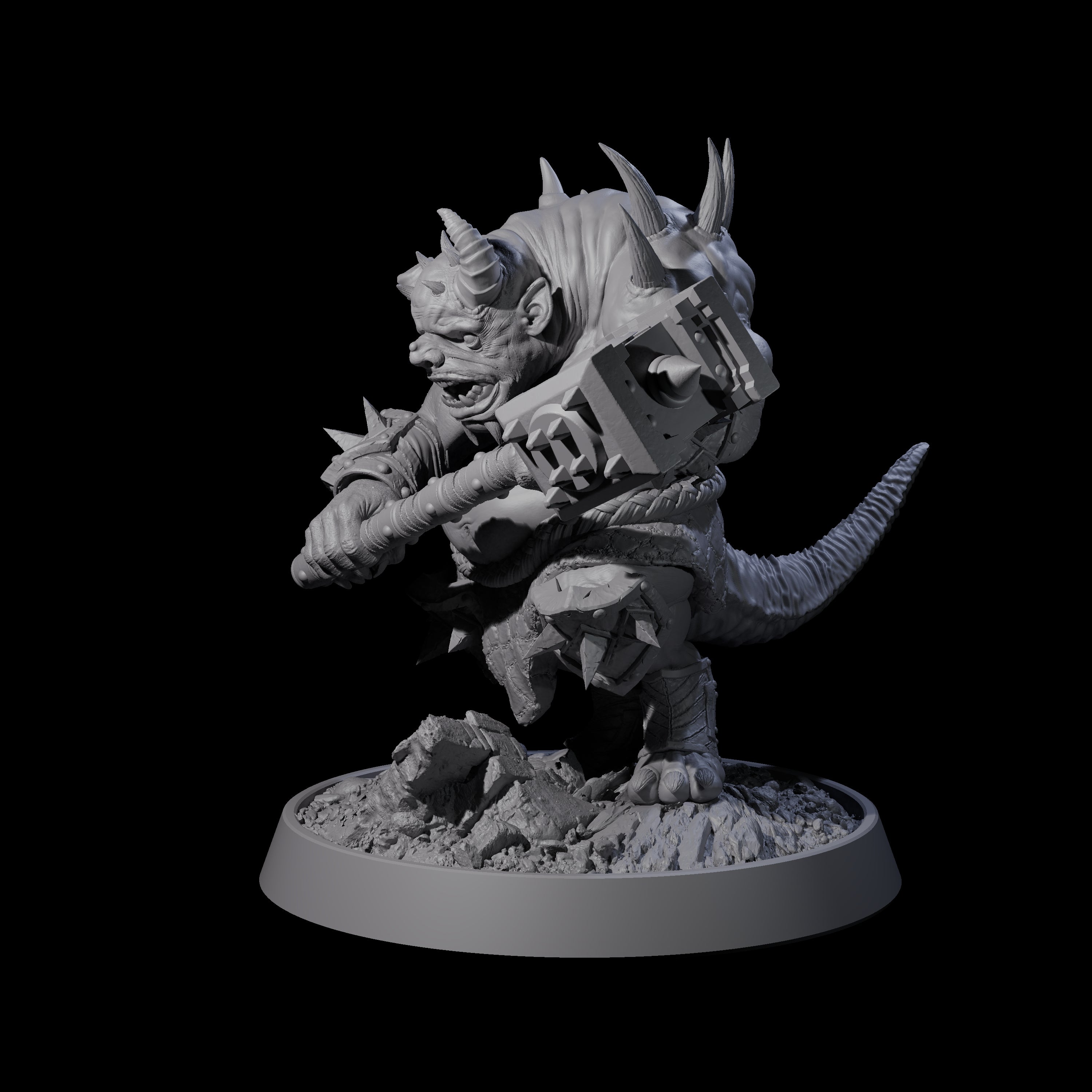 Legionnaire of Hel O Miniature for Dungeons and Dragons, Pathfinder or other TTRPGs