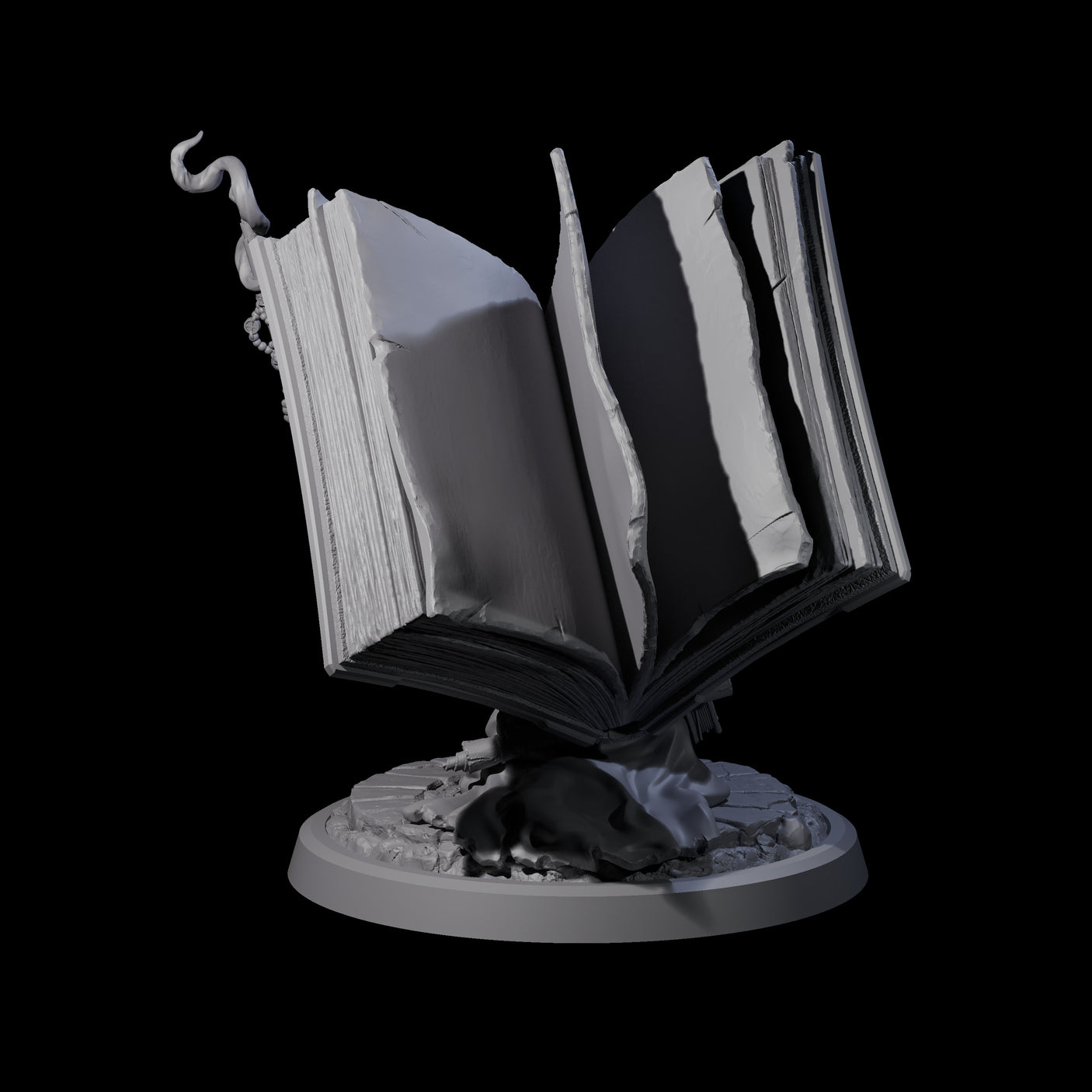 Librarian of the Dead B Miniature for Dungeons and Dragons, Pathfinder or other TTRPGs