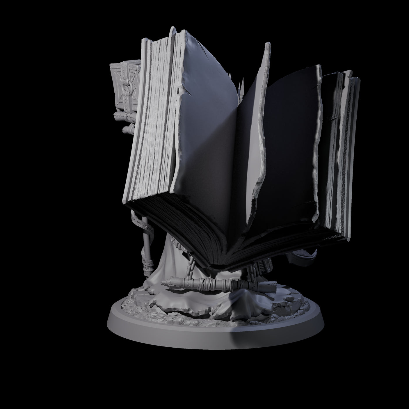 Librarian of the Dead C Miniature for Dungeons and Dragons, Pathfinder or other TTRPGs