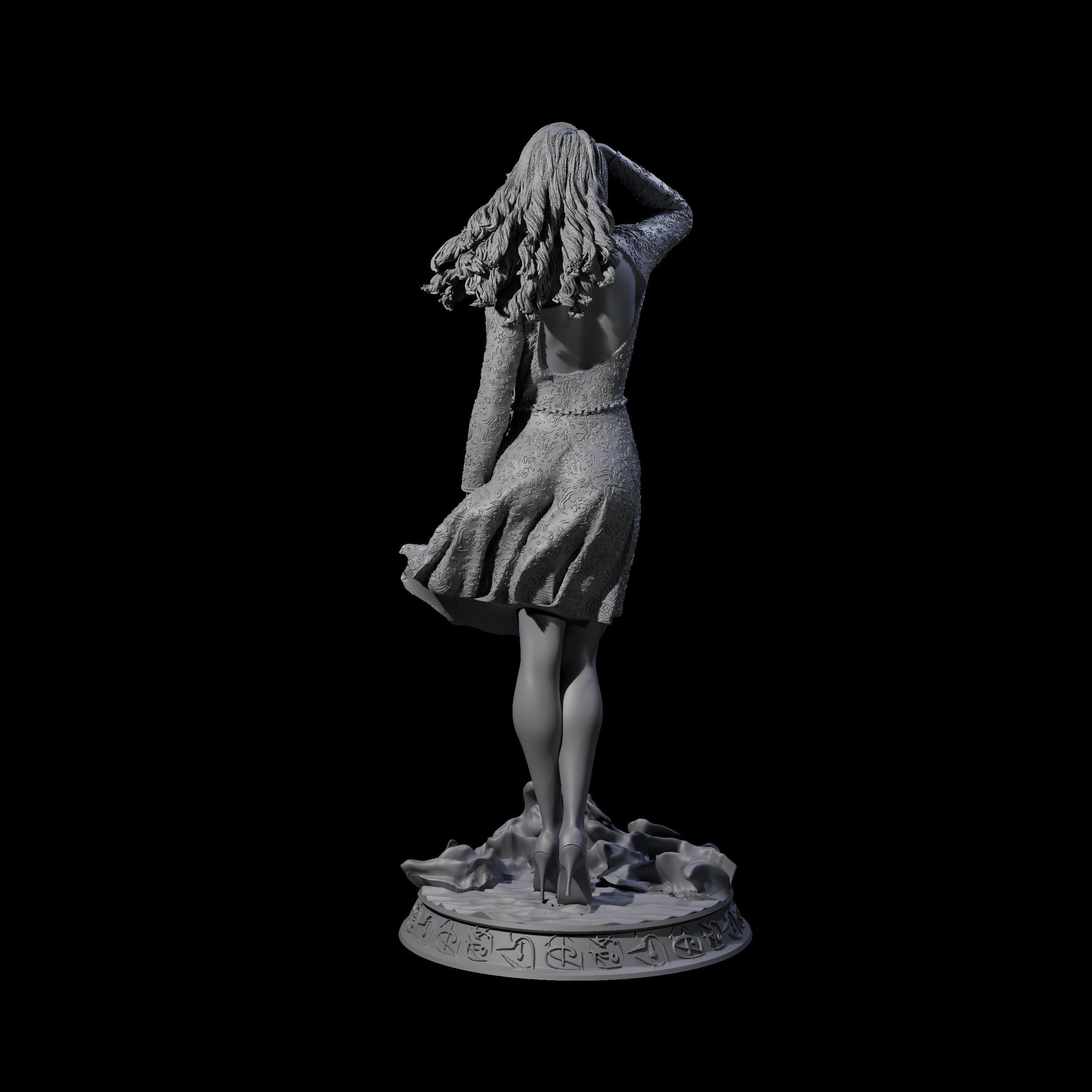 Linda - Lookout Heroine Miniature for Dungeons and Dragons, Pathfinder or other TTRPGs