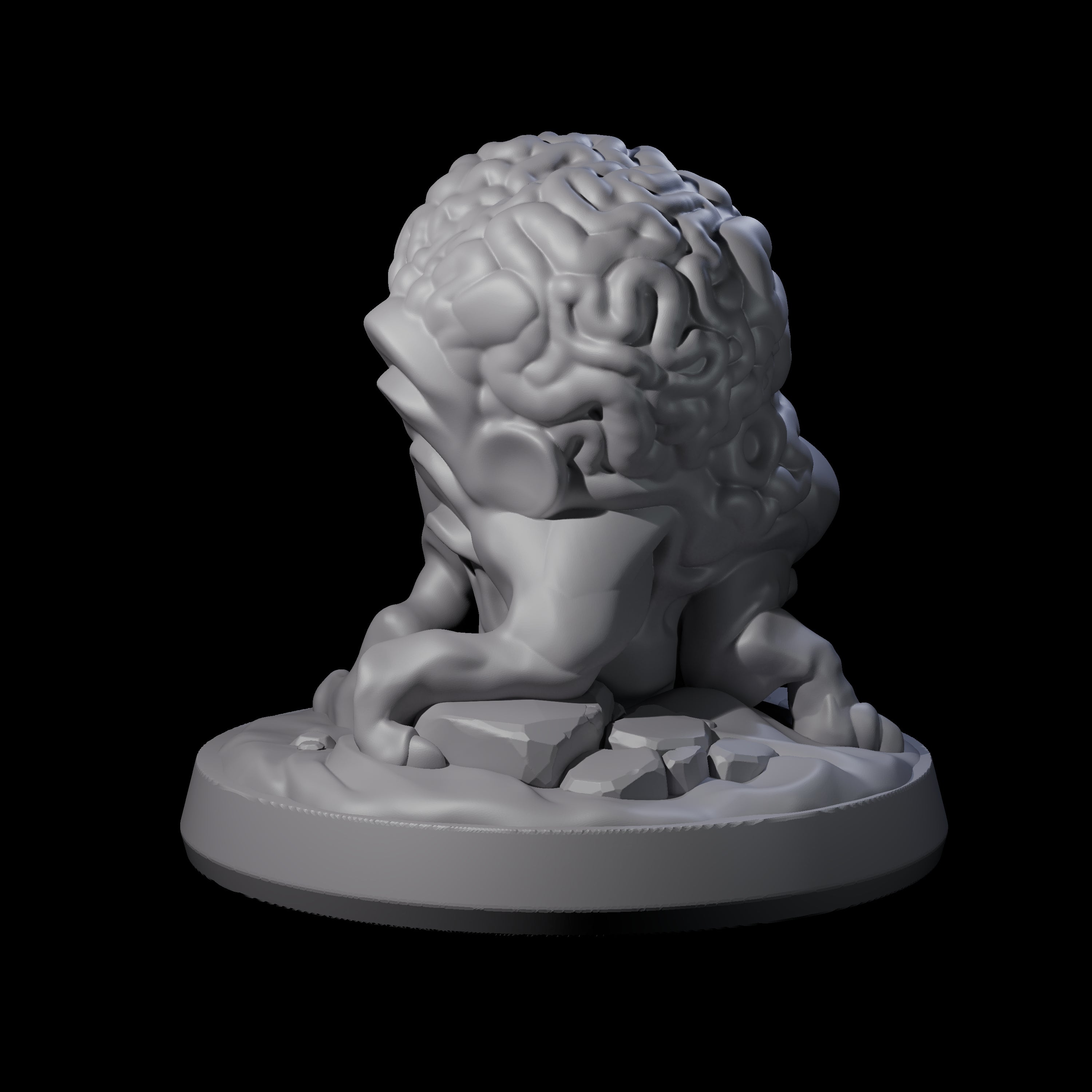 Lumbering Intellect Devourer A Miniature for Dungeons and Dragons, Pathfinder or other TTRPGs
