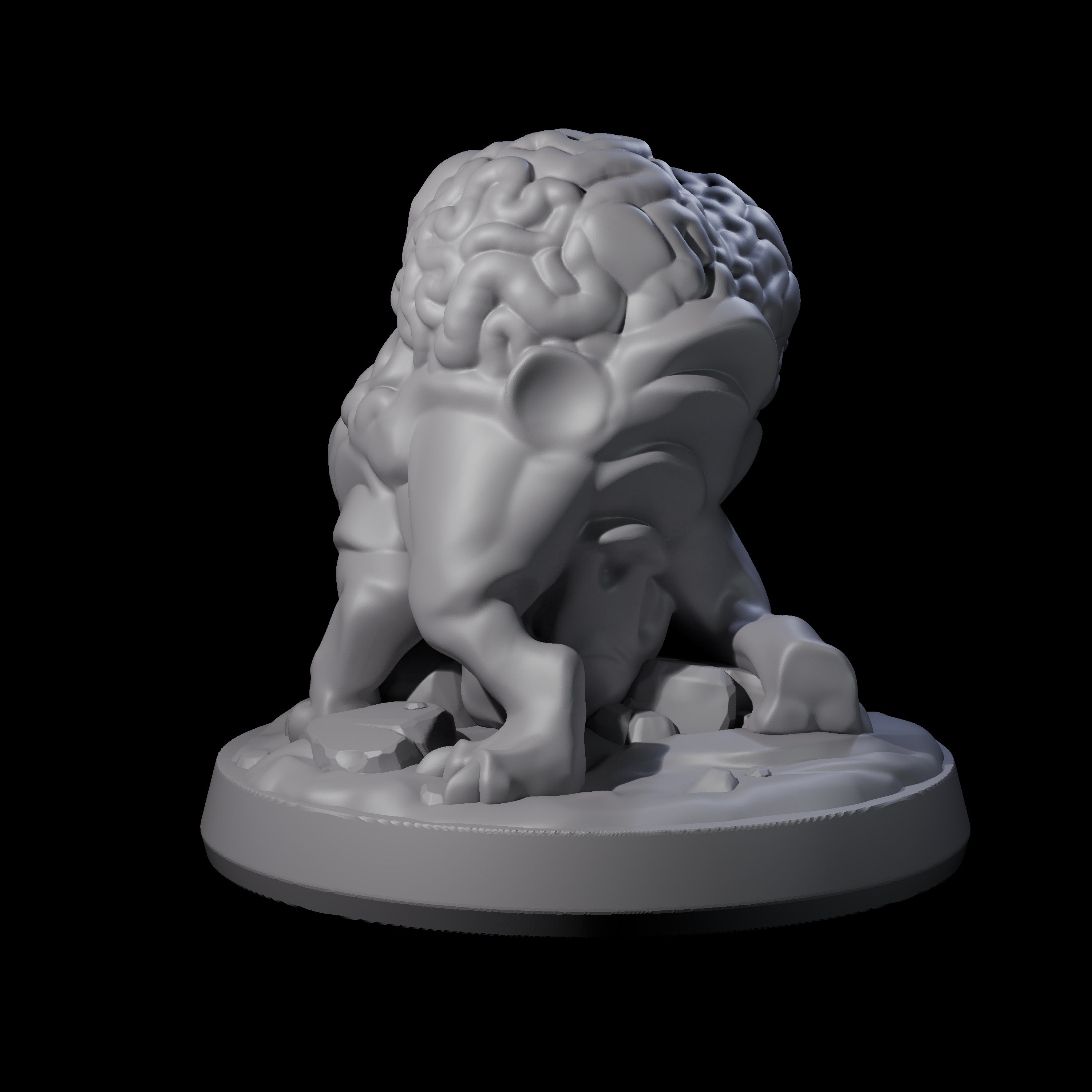 Lumbering Intellect Devourer A Miniature for Dungeons and Dragons, Pathfinder or other TTRPGs