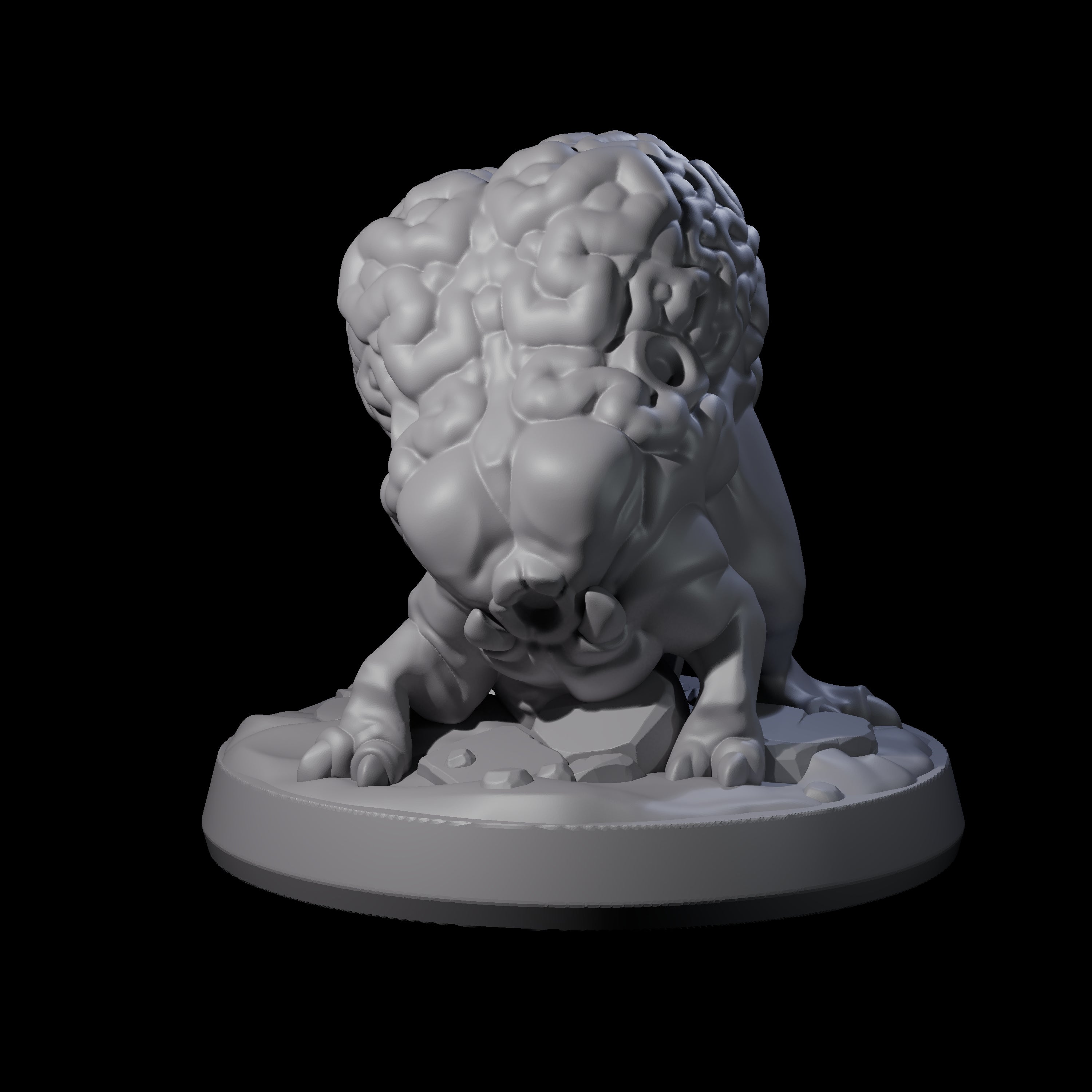 Lumbering Intellect Devourer A Miniature for Dungeons and Dragons, Pathfinder or other TTRPGs