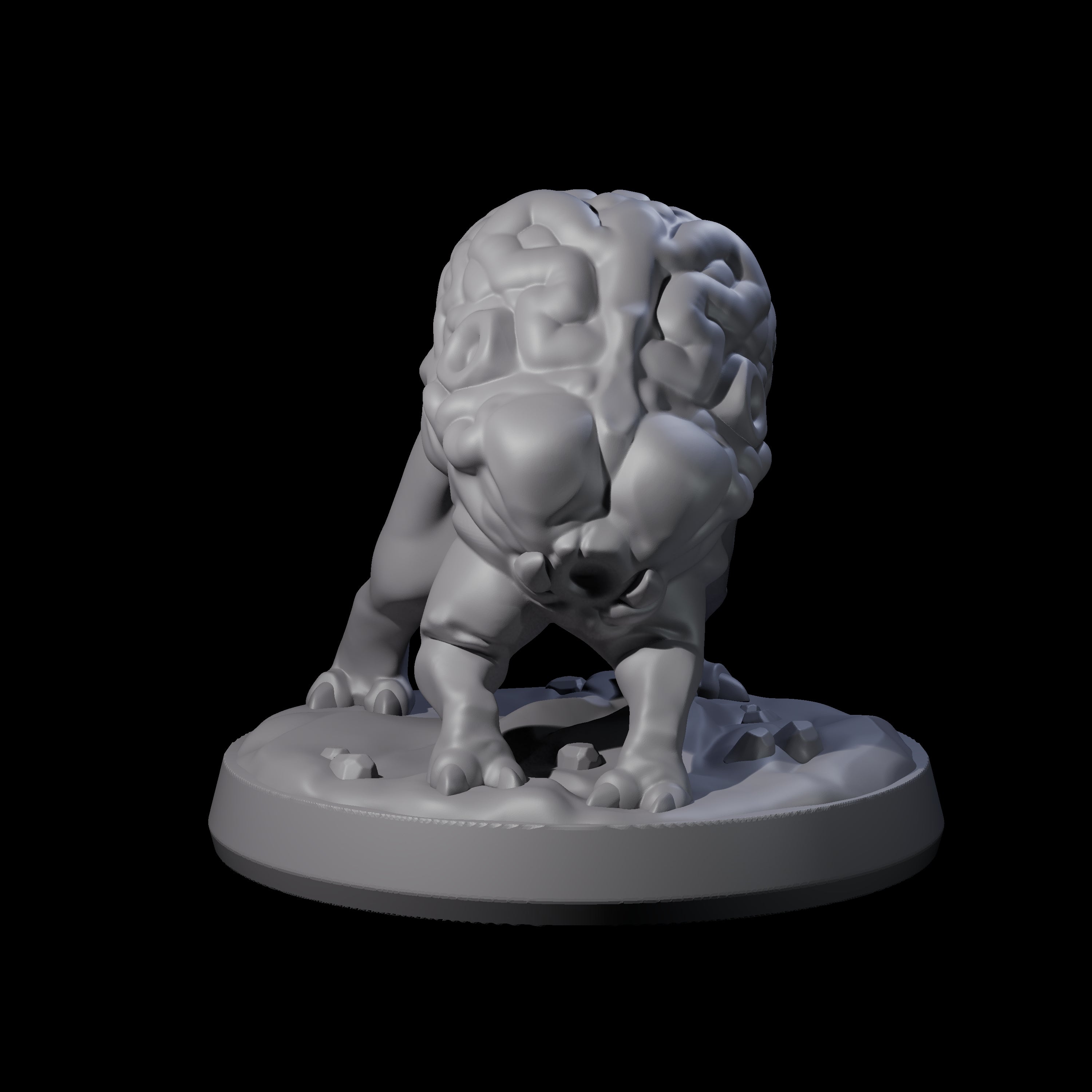 Lumbering Intellect Devourer A Miniature for Dungeons and Dragons, Pathfinder or other TTRPGs