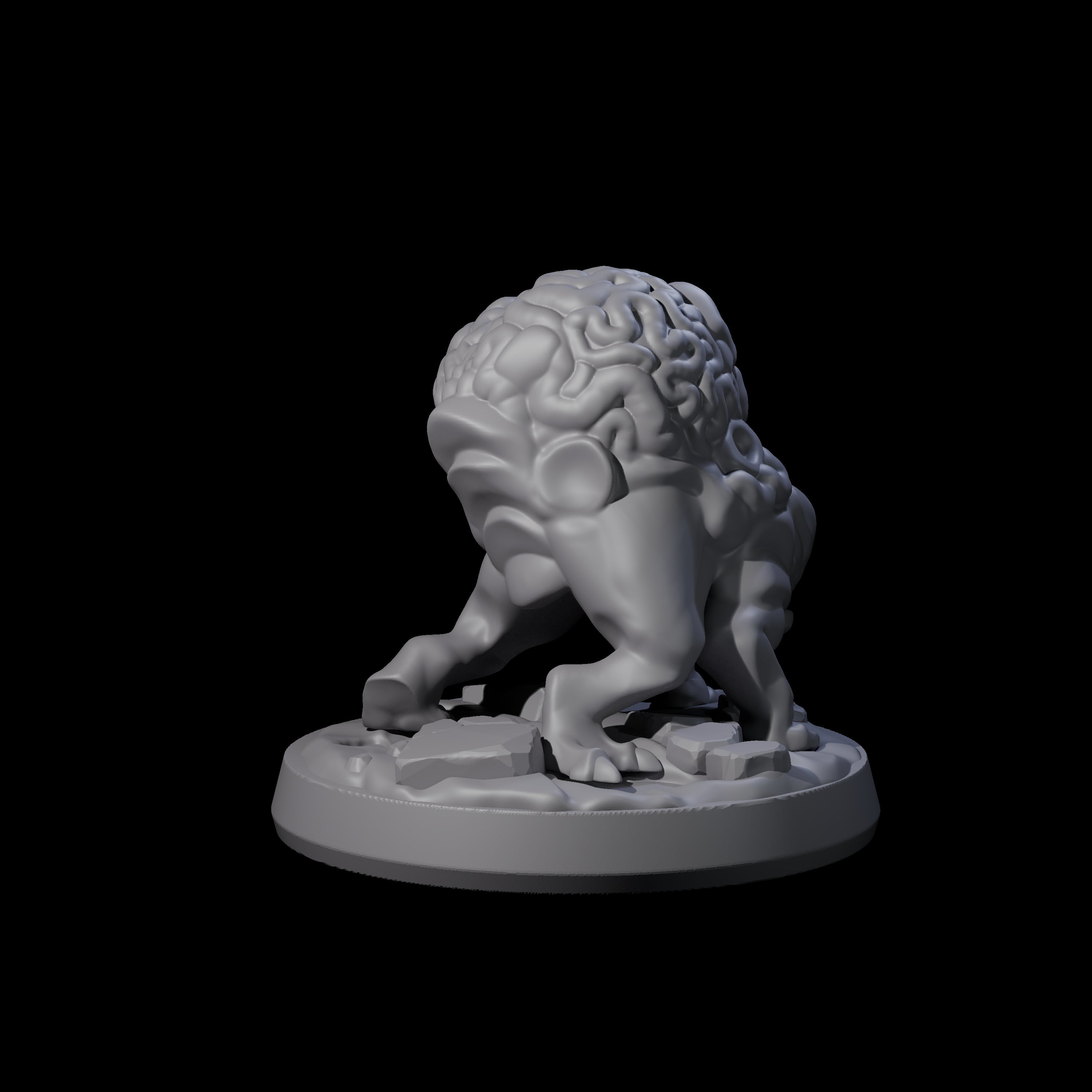 Lumbering Intellect Devourer A Miniature for Dungeons and Dragons, Pathfinder or other TTRPGs