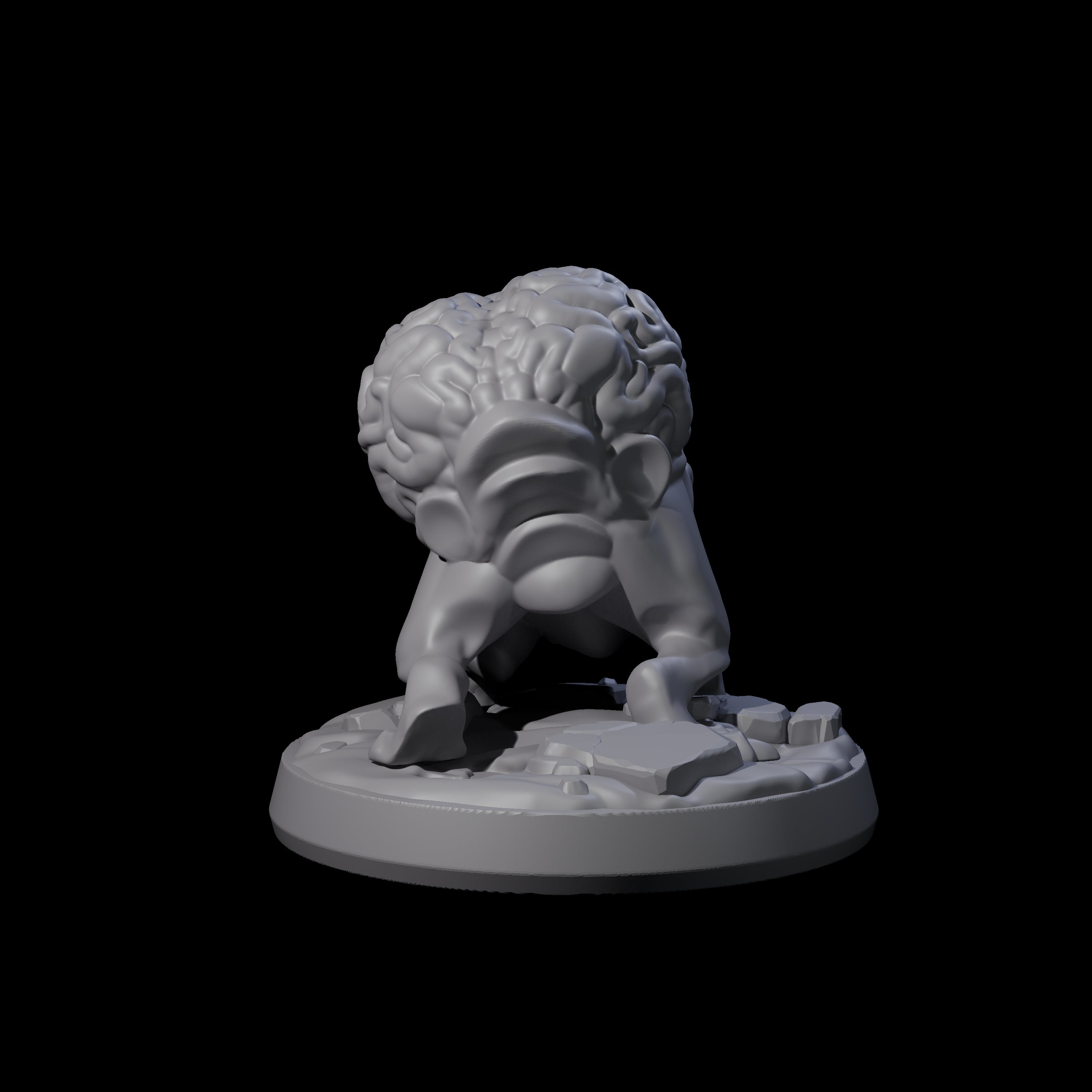 Lumbering Intellect Devourer A Miniature for Dungeons and Dragons, Pathfinder or other TTRPGs
