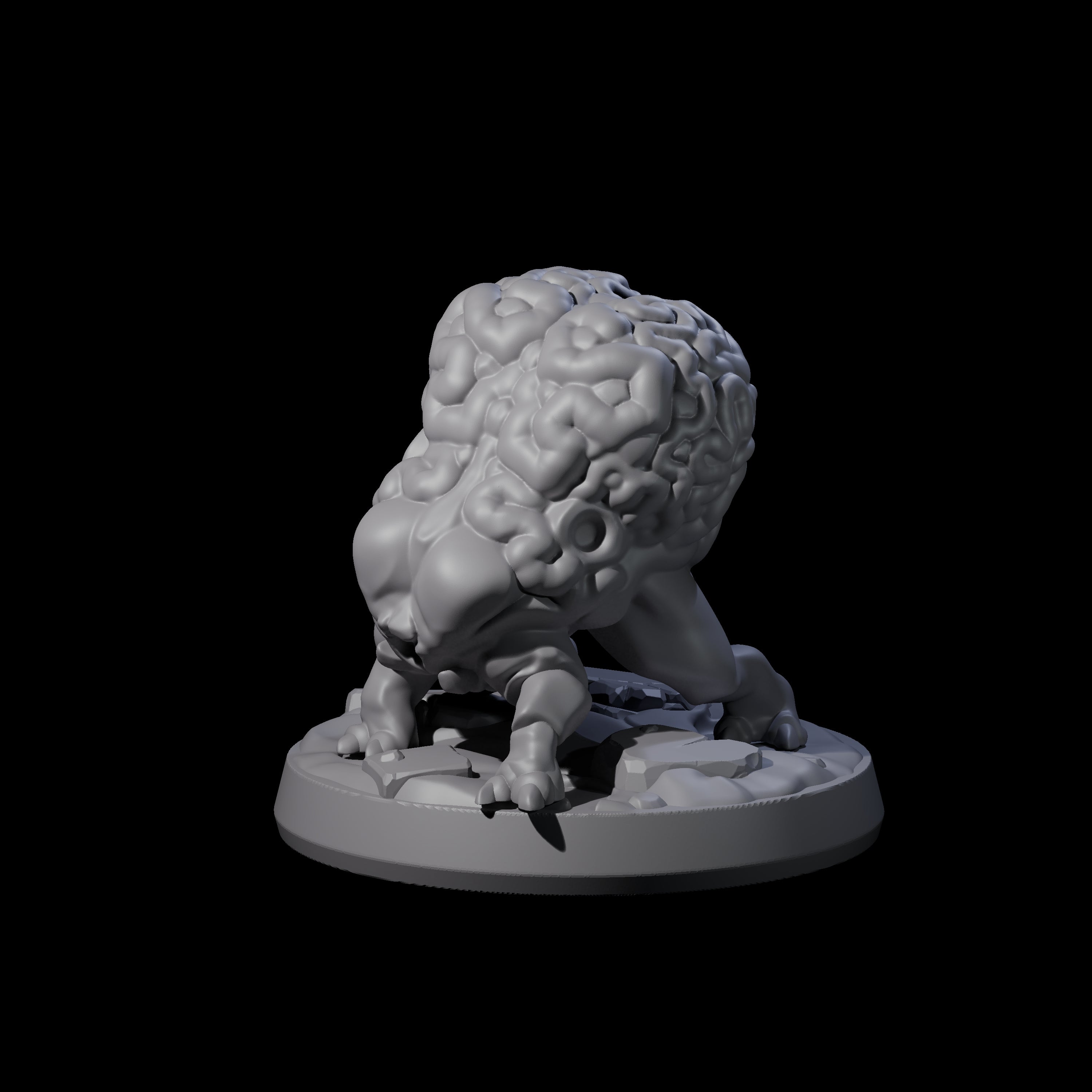 Lumbering Intellect Devourer A Miniature for Dungeons and Dragons, Pathfinder or other TTRPGs