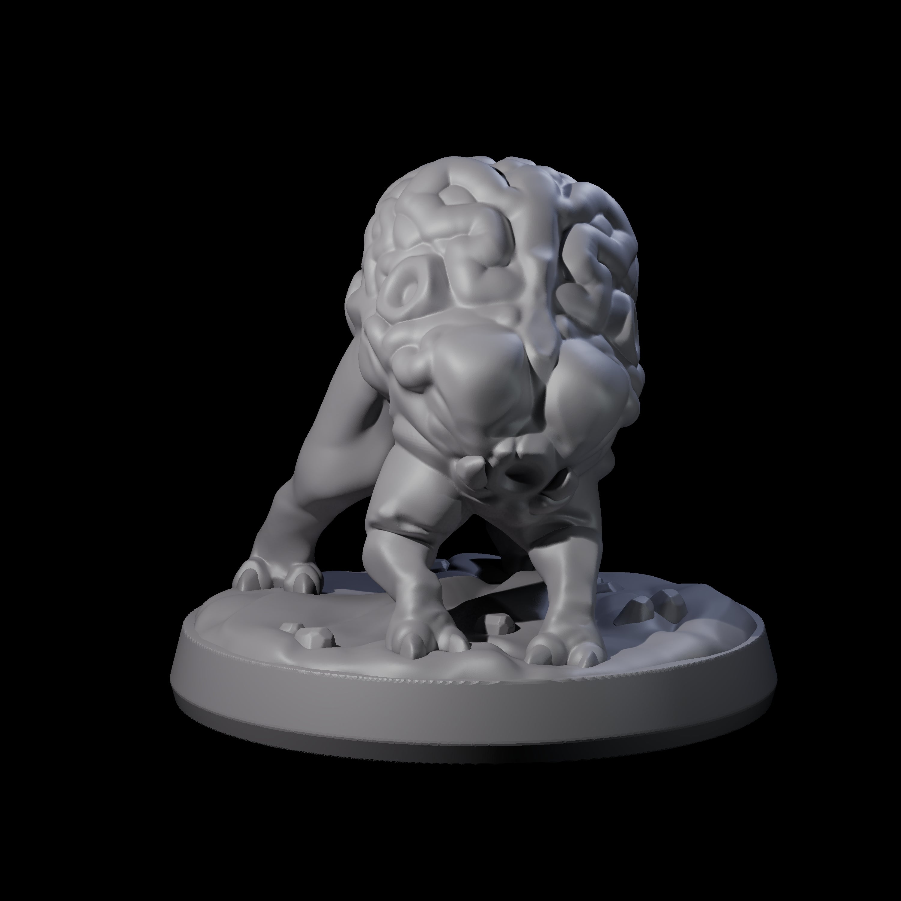 Lumbering Intellect Devourer B Miniature for Dungeons and Dragons, Pathfinder or other TTRPGs