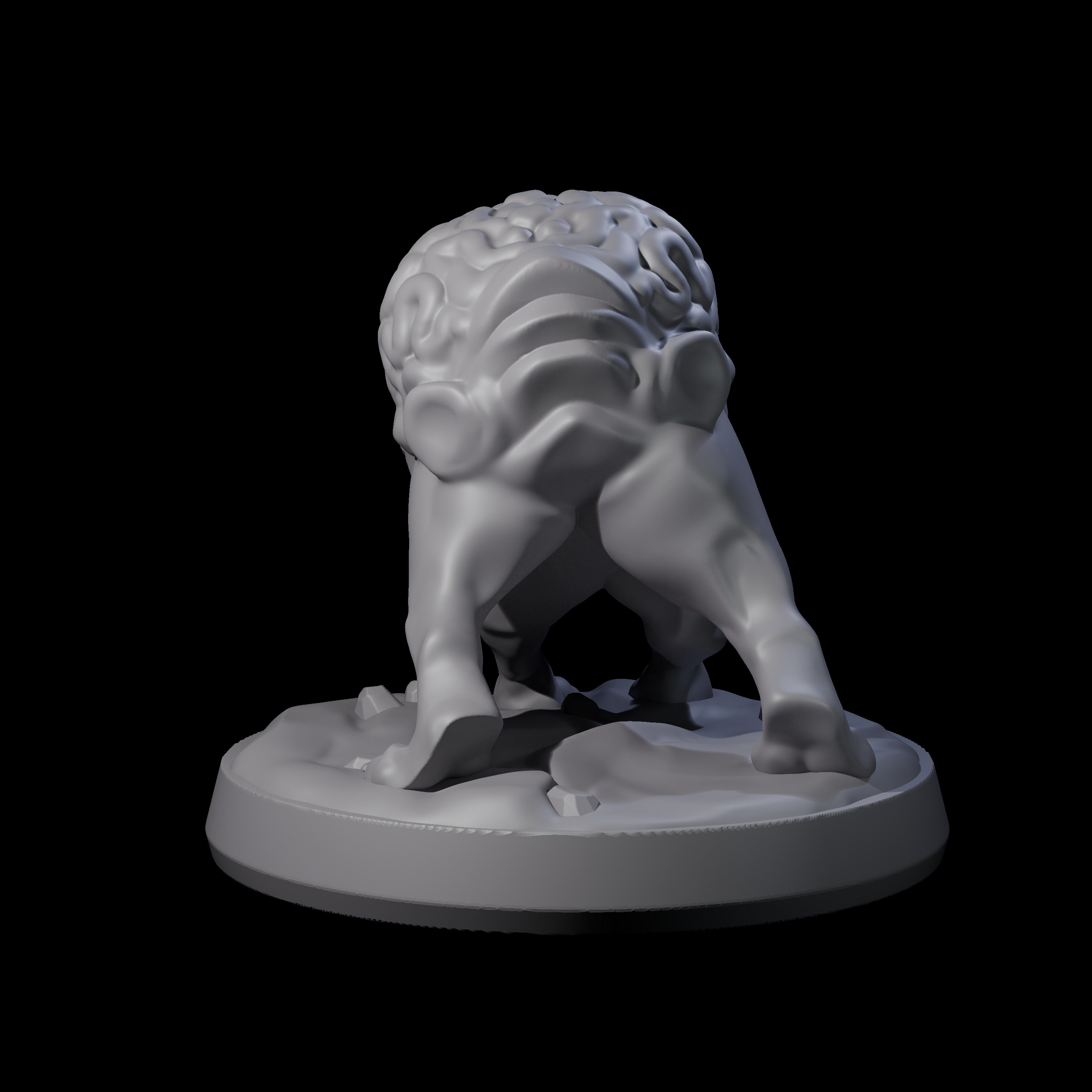 Lumbering Intellect Devourer B Miniature for Dungeons and Dragons, Pathfinder or other TTRPGs
