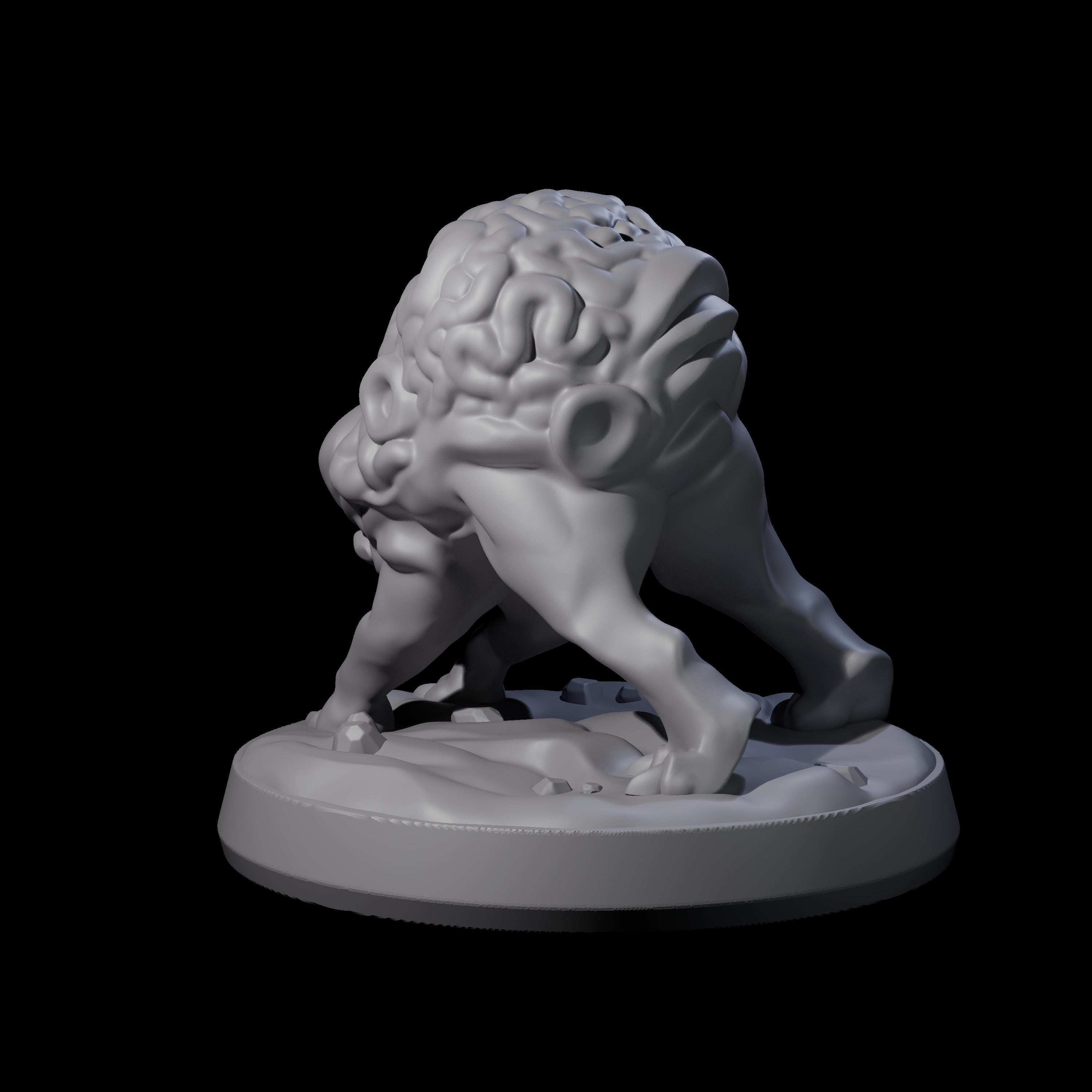 Lumbering Intellect Devourer B Miniature for Dungeons and Dragons, Pathfinder or other TTRPGs