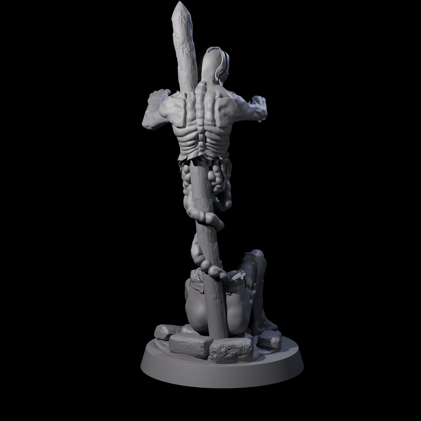 Lurching Zombie E Miniature for Dungeons and Dragons, Pathfinder or other TTRPGs