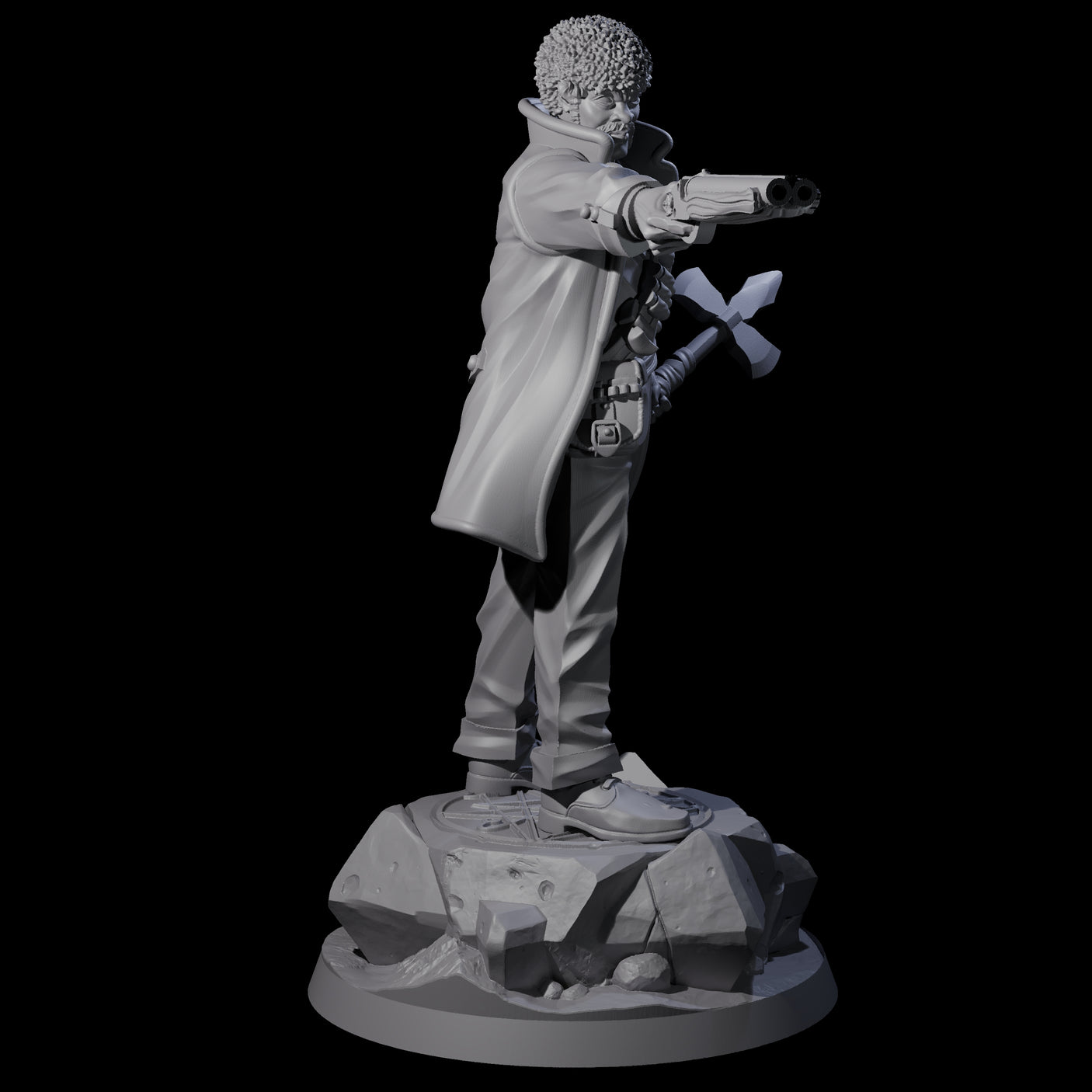 MFing Priest Human Investigator Miniature for Dungeons and Dragons, Pathfinder or other TTRPGs