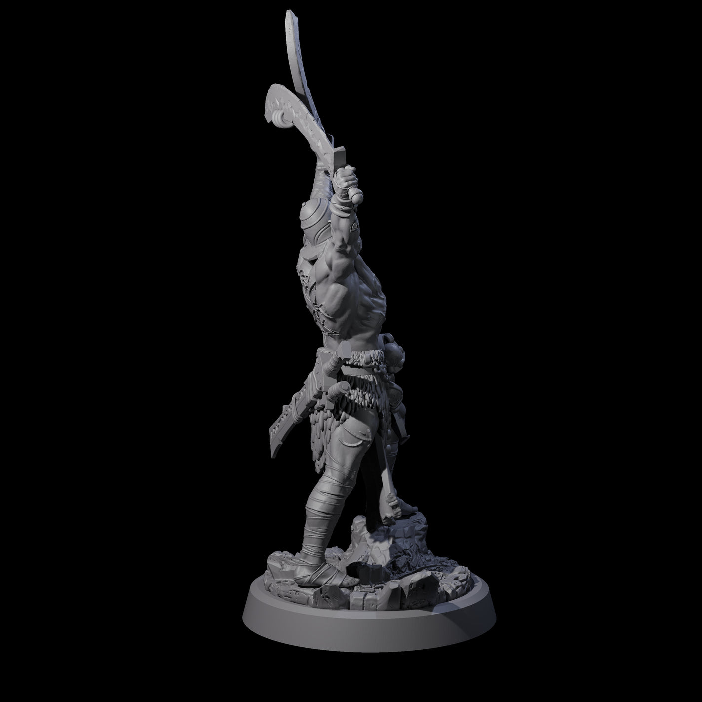 Mad Cultist Raider A Miniature for Dungeons and Dragons, Pathfinder or other TTRPGs