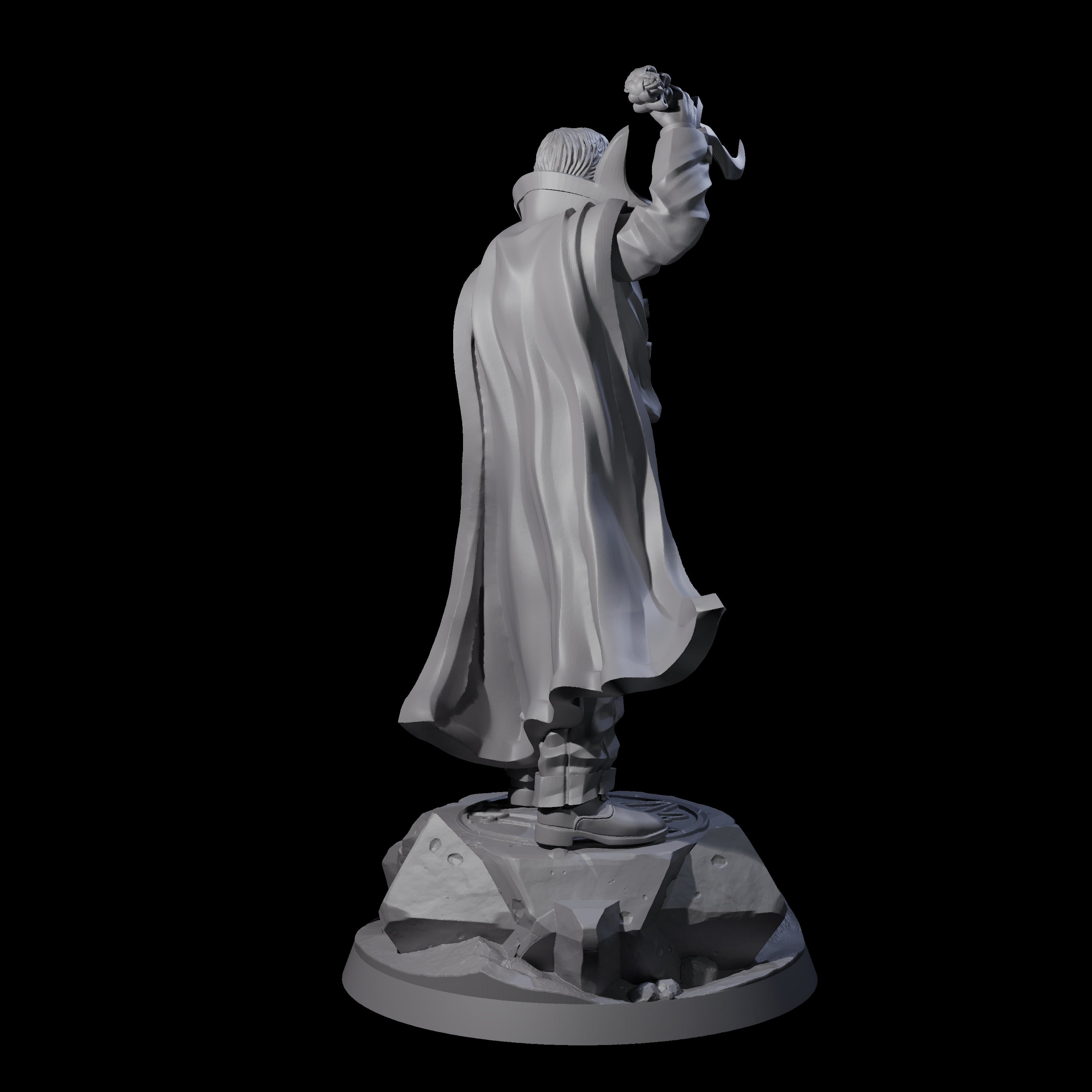 Magic Wielding Human Occultist Miniature for Dungeons and Dragons, Pathfinder or other TTRPGs