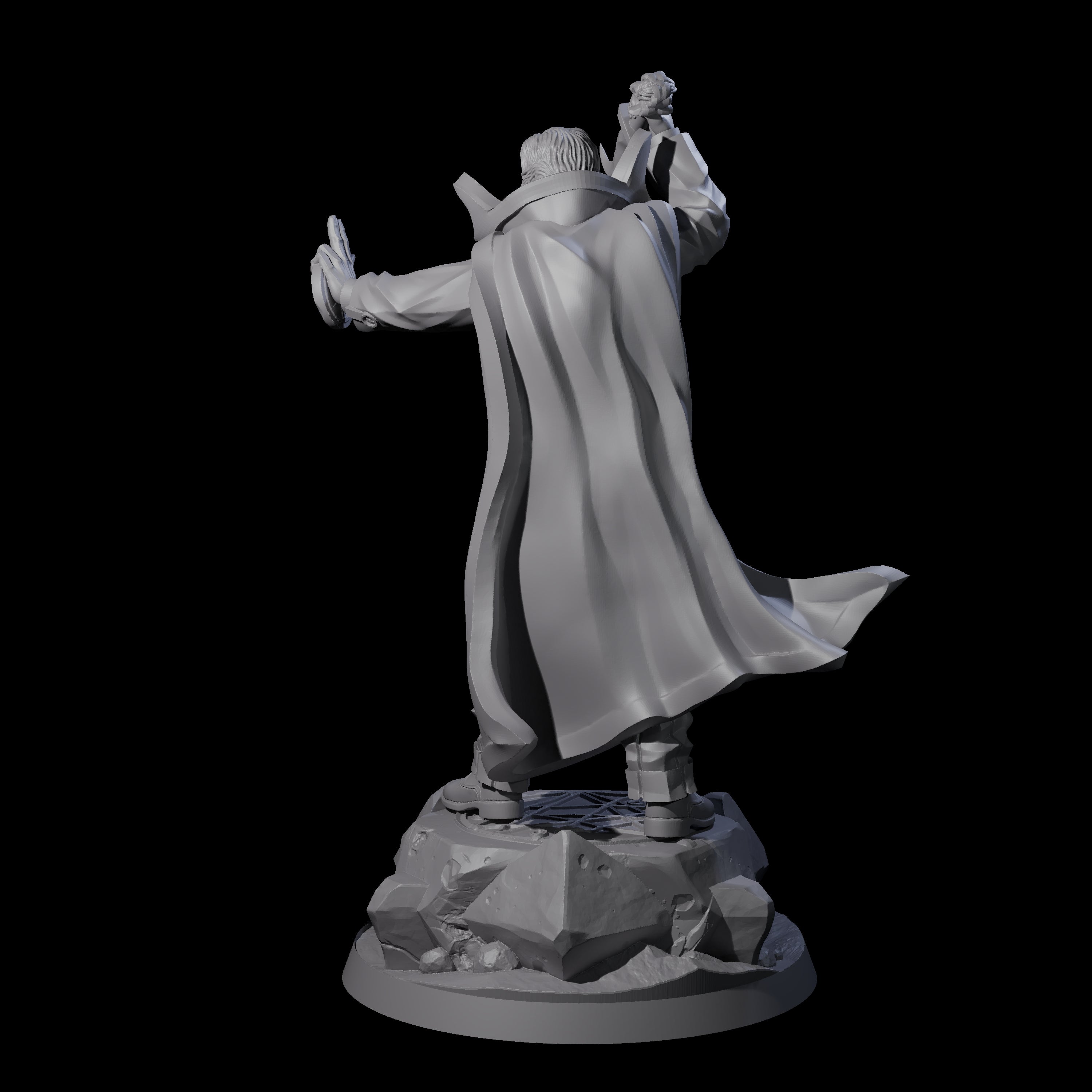 Magic Wielding Human Occultist Miniature for Dungeons and Dragons, Pathfinder or other TTRPGs
