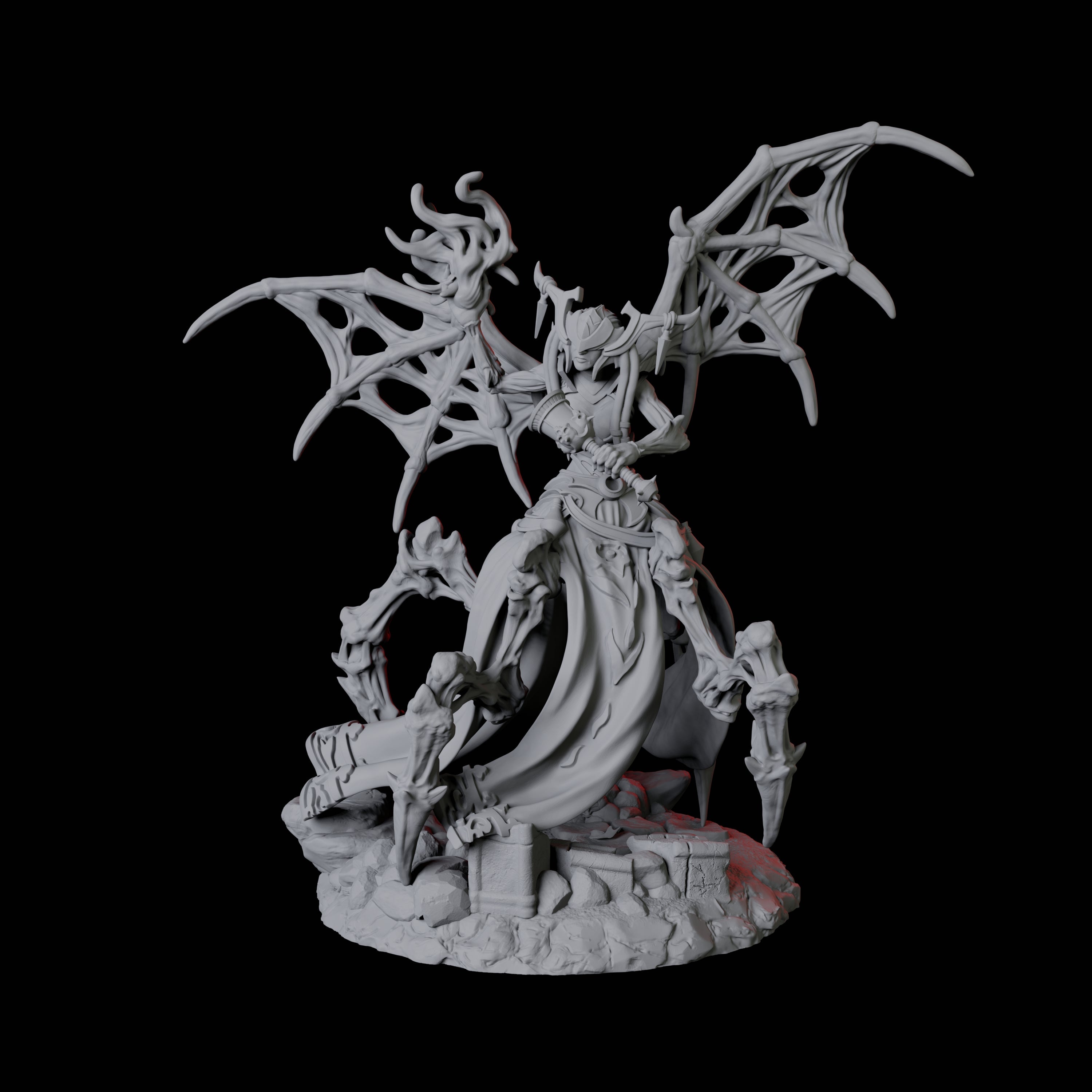 Malformed Drider A Miniature for Dungeons and Dragons, Pathfinder or other TTRPGs