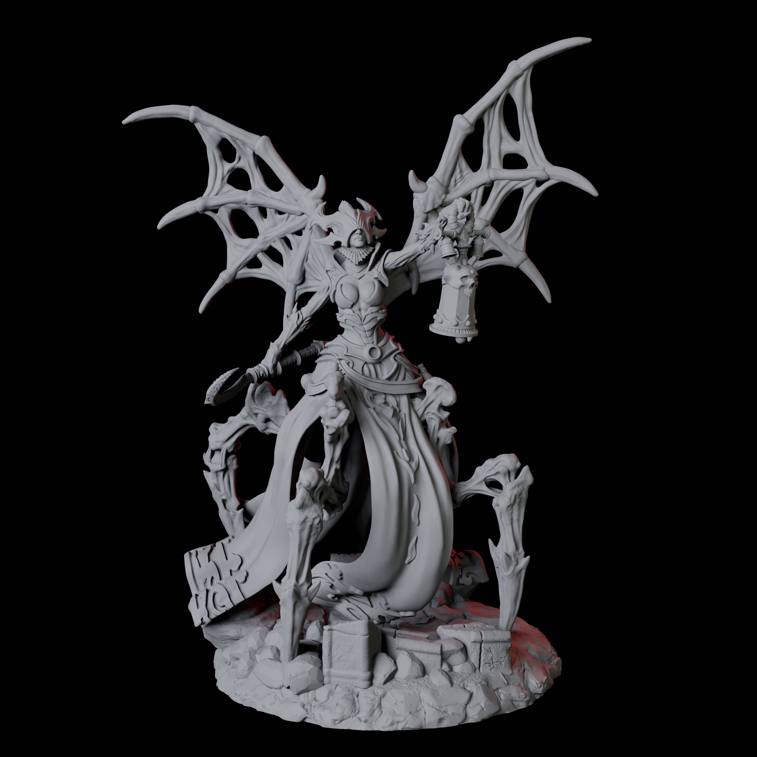 Malformed Drider B Miniature for Dungeons and Dragons, Pathfinder or other TTRPGs