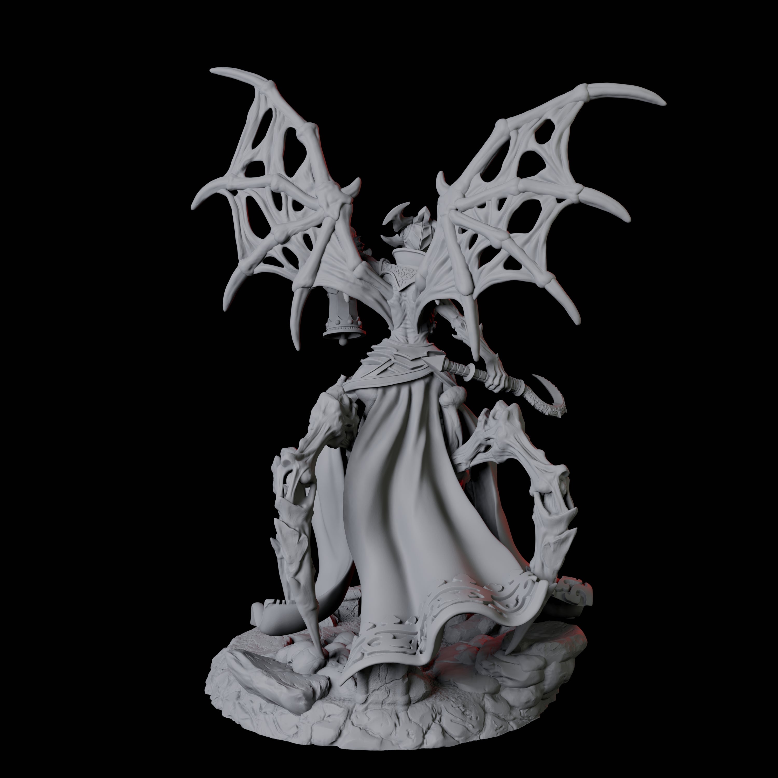 Malformed Drider B Miniature for Dungeons and Dragons, Pathfinder or other TTRPGs