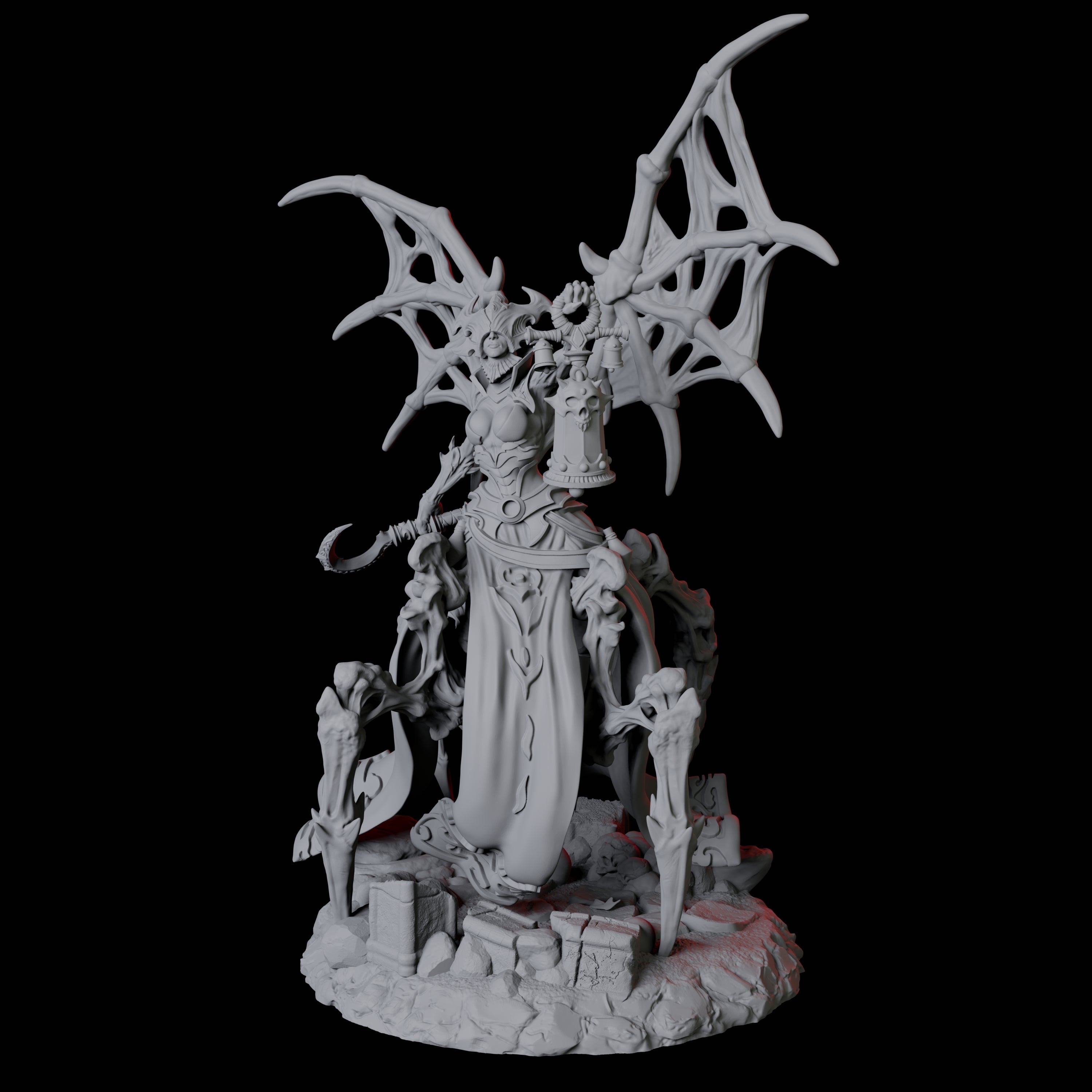 Malformed Drider B Miniature for Dungeons and Dragons, Pathfinder or other TTRPGs