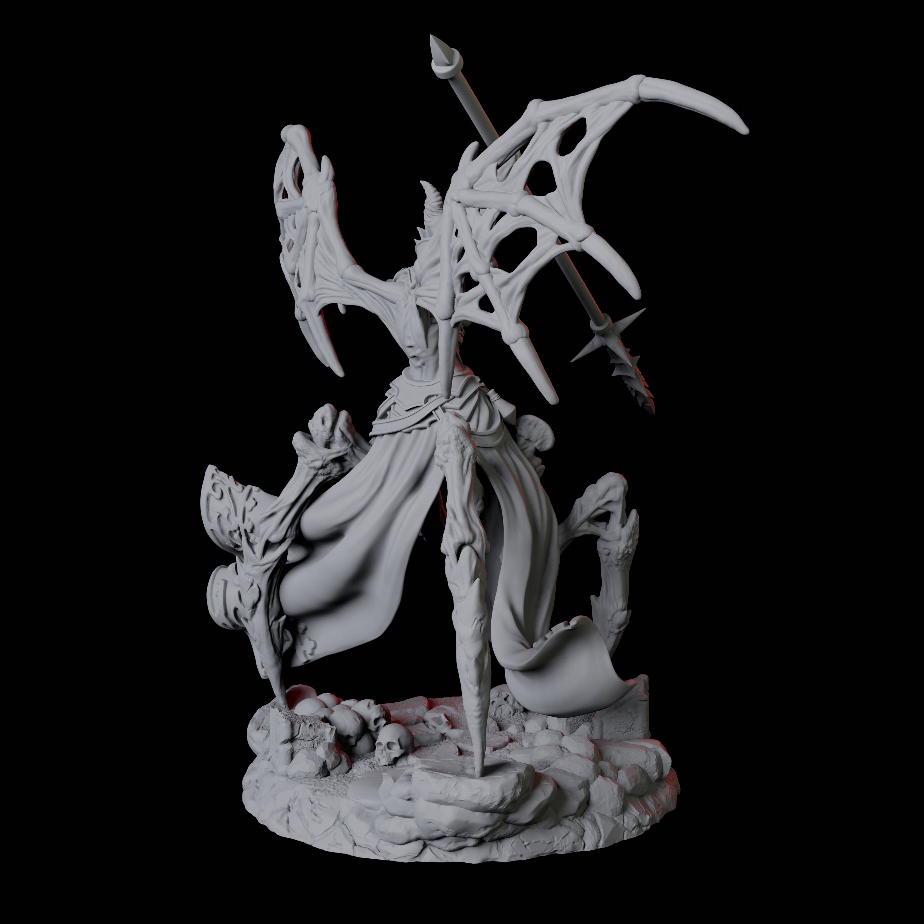 Malformed Drider D Miniature for Dungeons and Dragons, Pathfinder or other TTRPGs