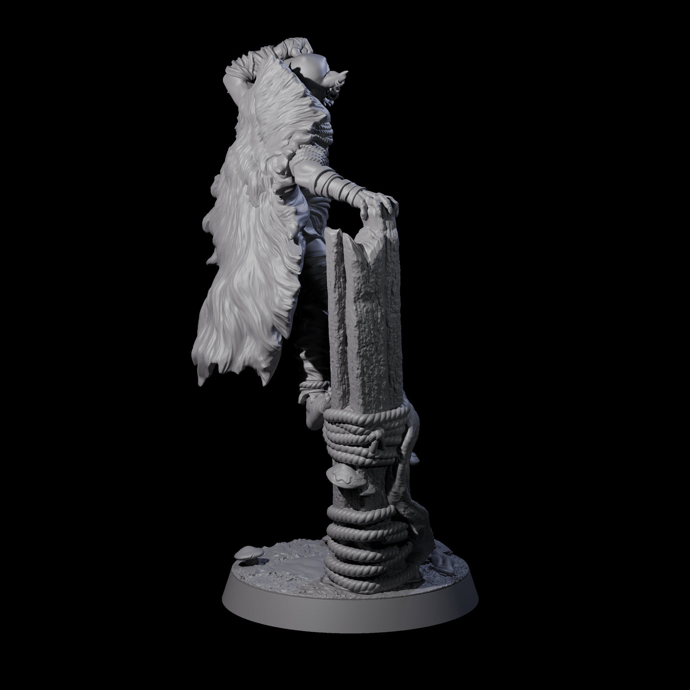 Marsh Goblin Frog Musician Miniature for Dungeons and Dragons, Pathfinder or other TTRPGs