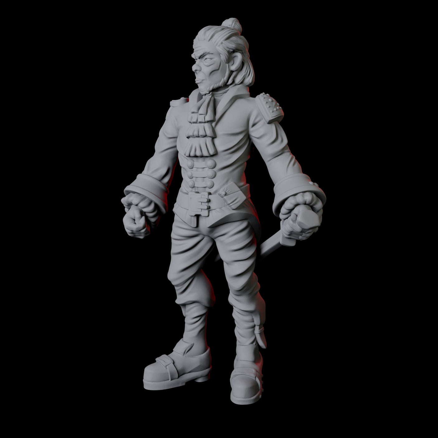 Masquerade Lord B Miniature for Dungeons and Dragons, Pathfinder or other TTRPGs