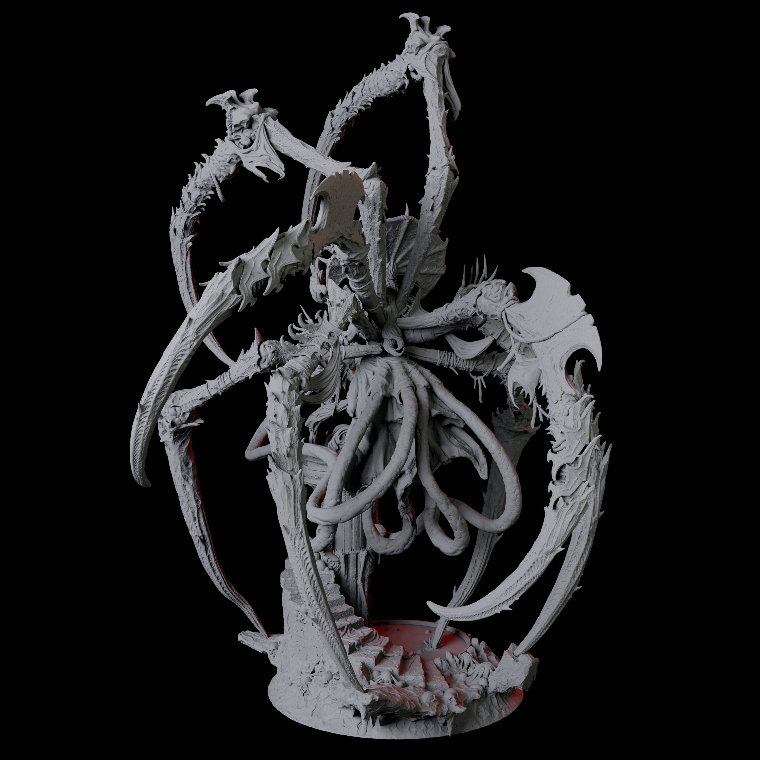 Master Jorogumo Blood Sorceress Miniature for Dungeons and Dragons, Pathfinder or other TTRPGs