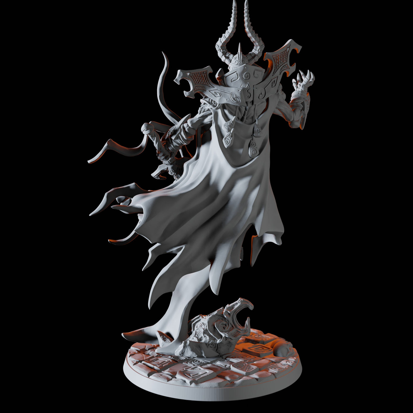 Master Lich Miniature for Dungeons and Dragons, Pathfinder or other TTRPGs