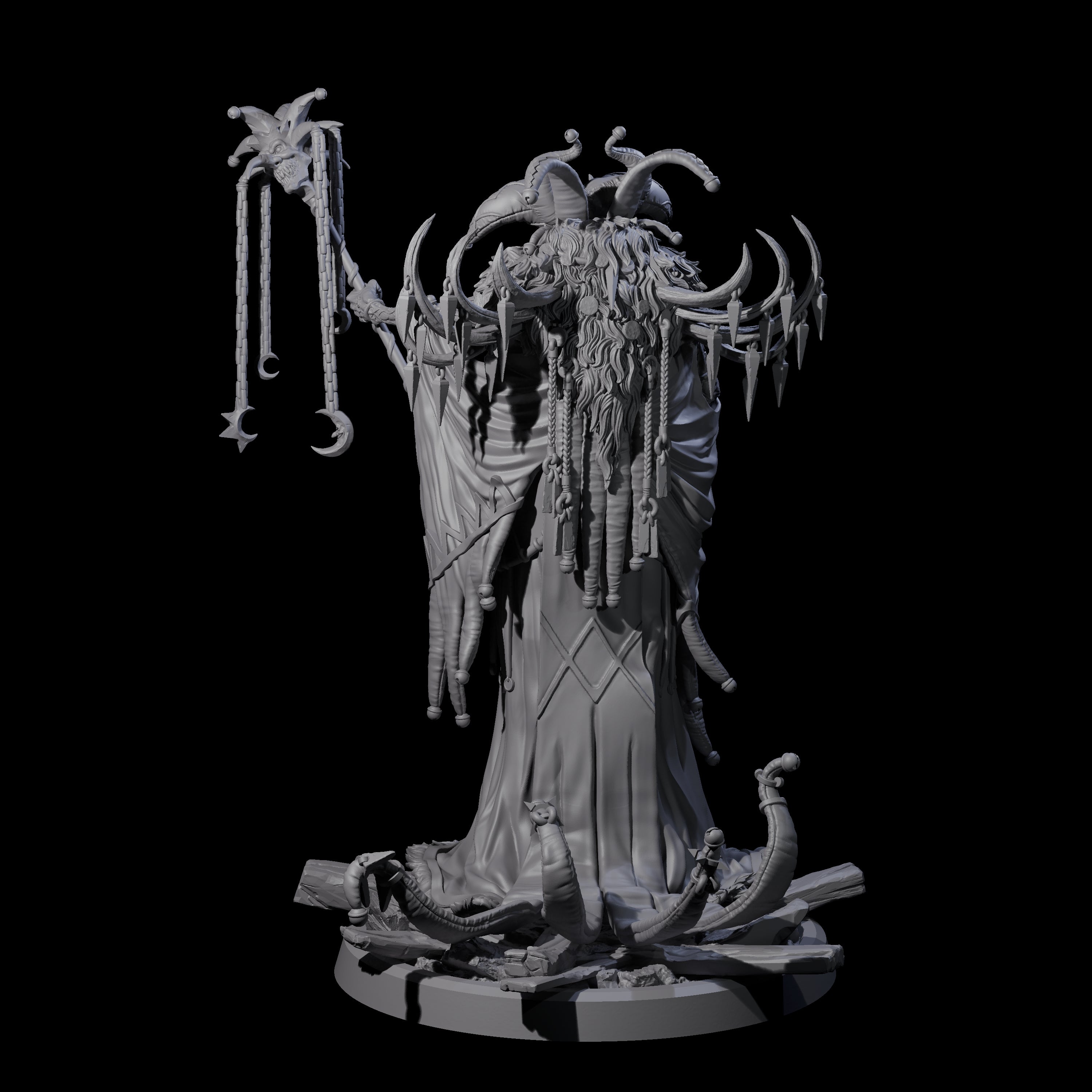 Masterful Cambion High Priest A Miniature for Dungeons and Dragons, Pathfinder or other TTRPGs