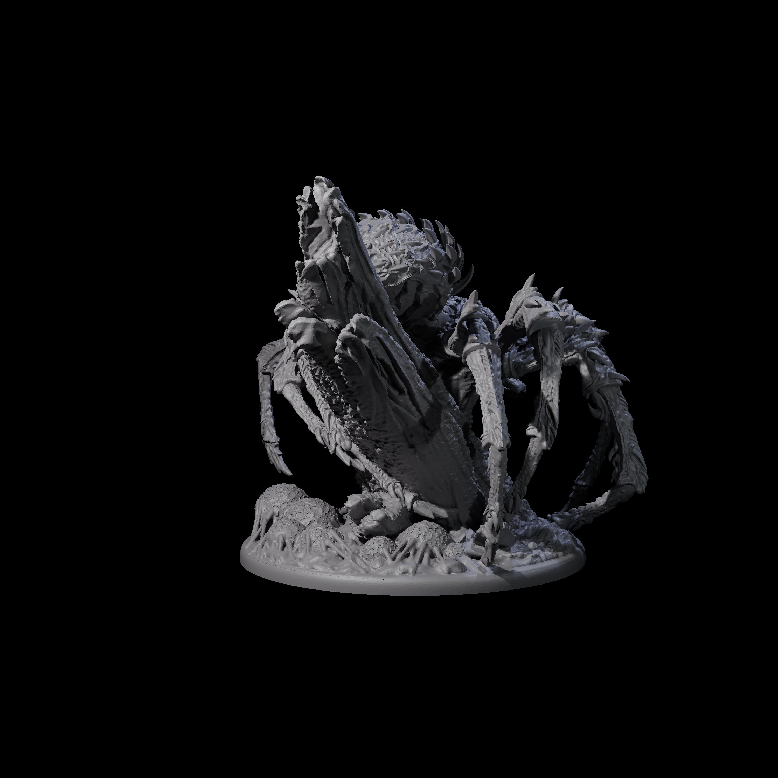 Matriarch Cave Spider Miniature for Dungeons and Dragons, Pathfinder or other TTRPGs