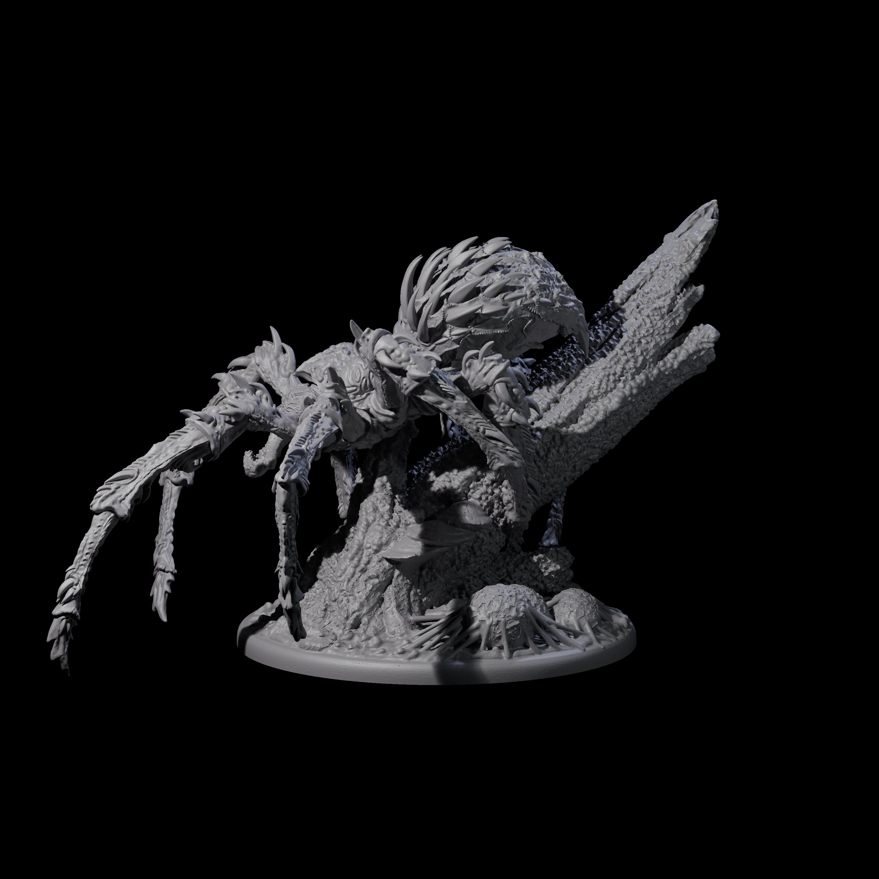 Matriarch Cave Spider Miniature for Dungeons and Dragons, Pathfinder or other TTRPGs
