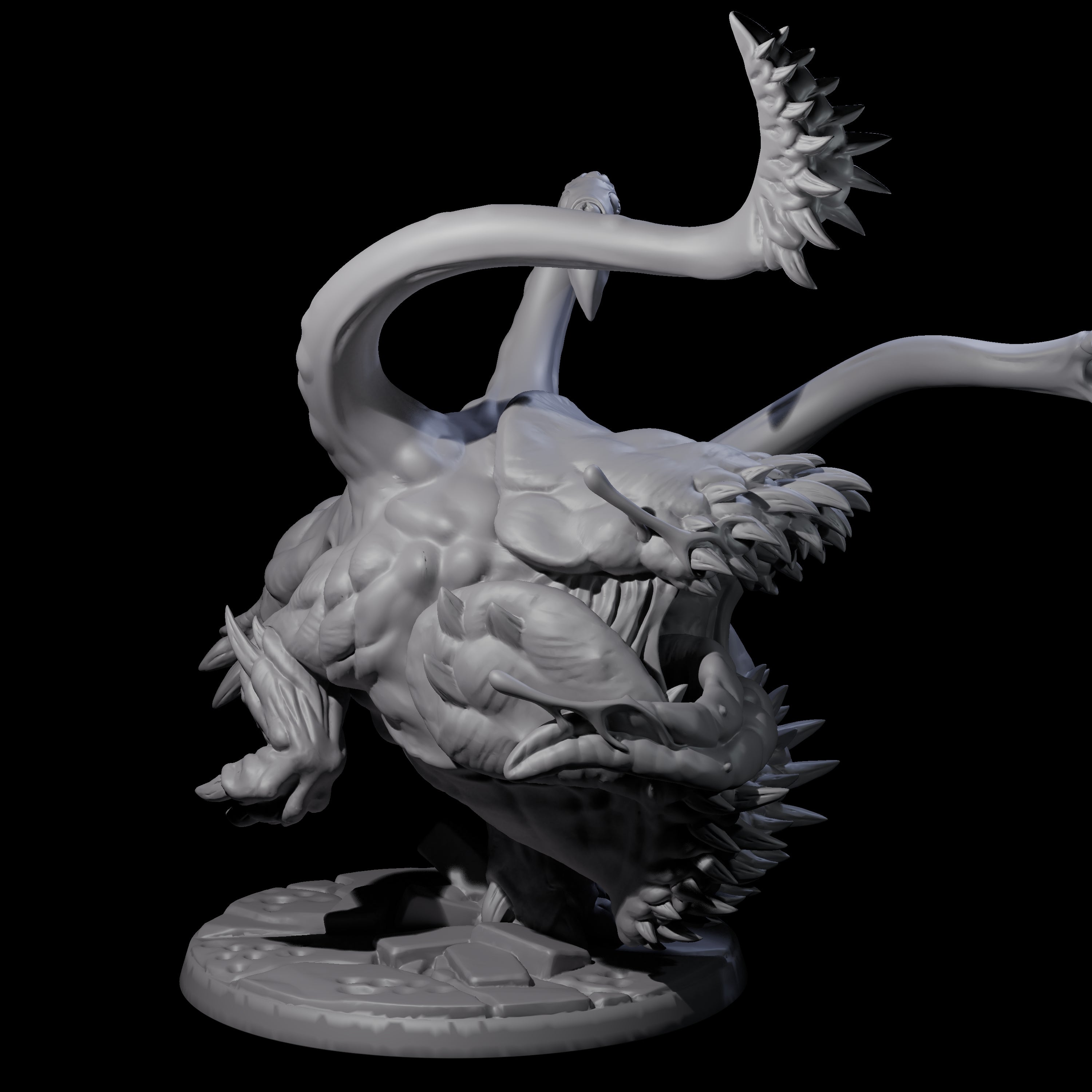 Maw of Hunger A Miniature for Dungeons and Dragons, Pathfinder or other TTRPGs