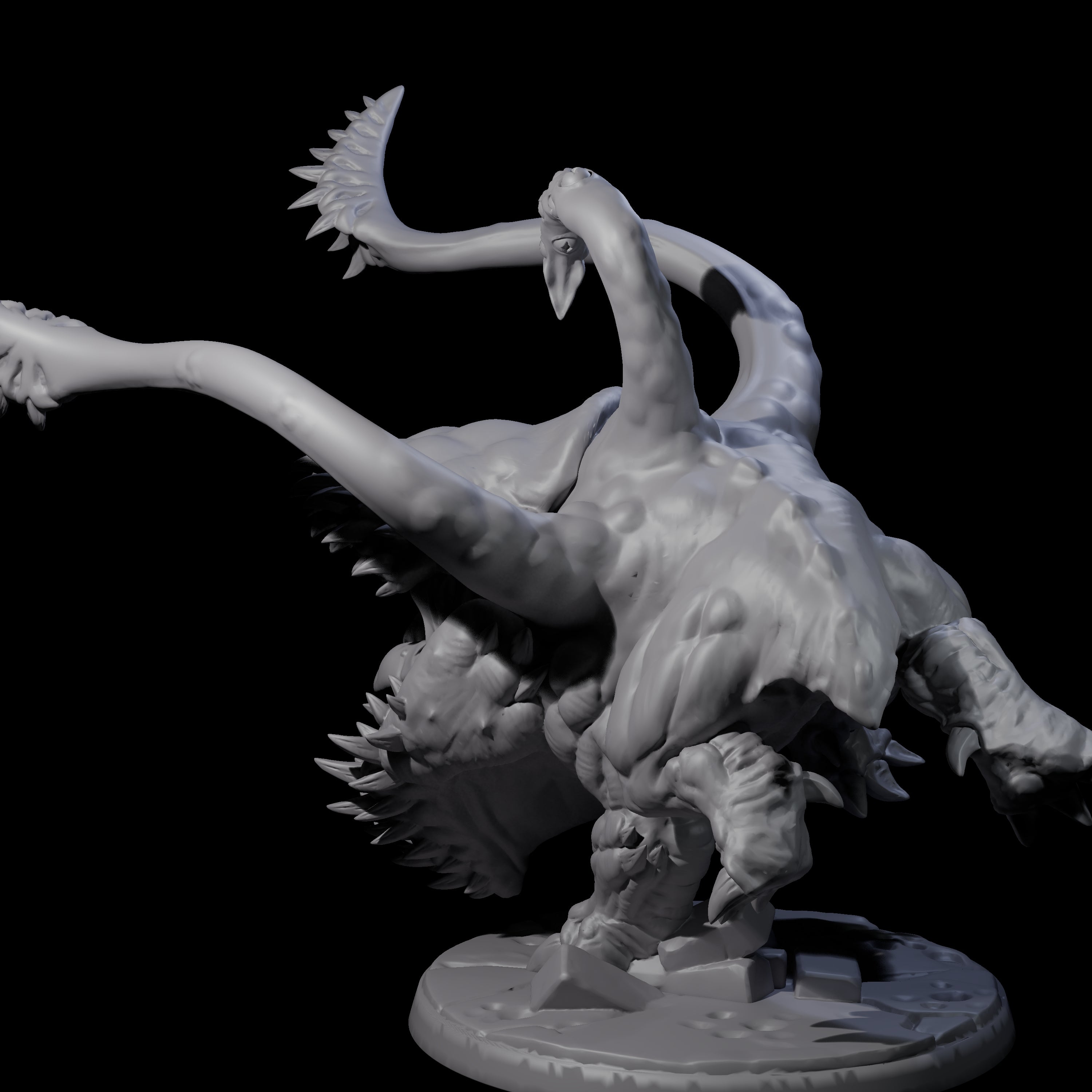 Maw of Hunger A Miniature for Dungeons and Dragons, Pathfinder or other TTRPGs