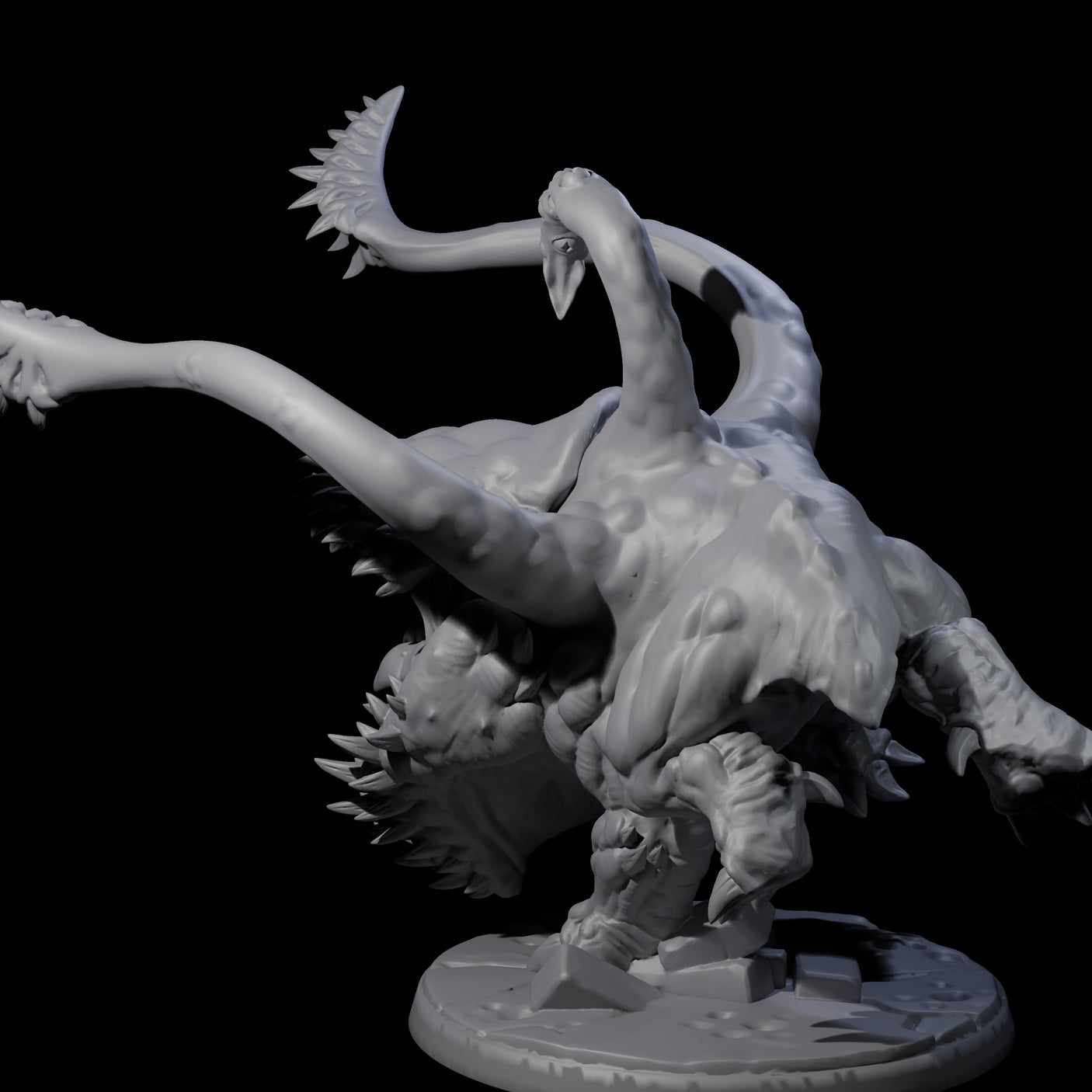 Maw of Hunger A Miniature for Dungeons and Dragons, Pathfinder or other TTRPGs
