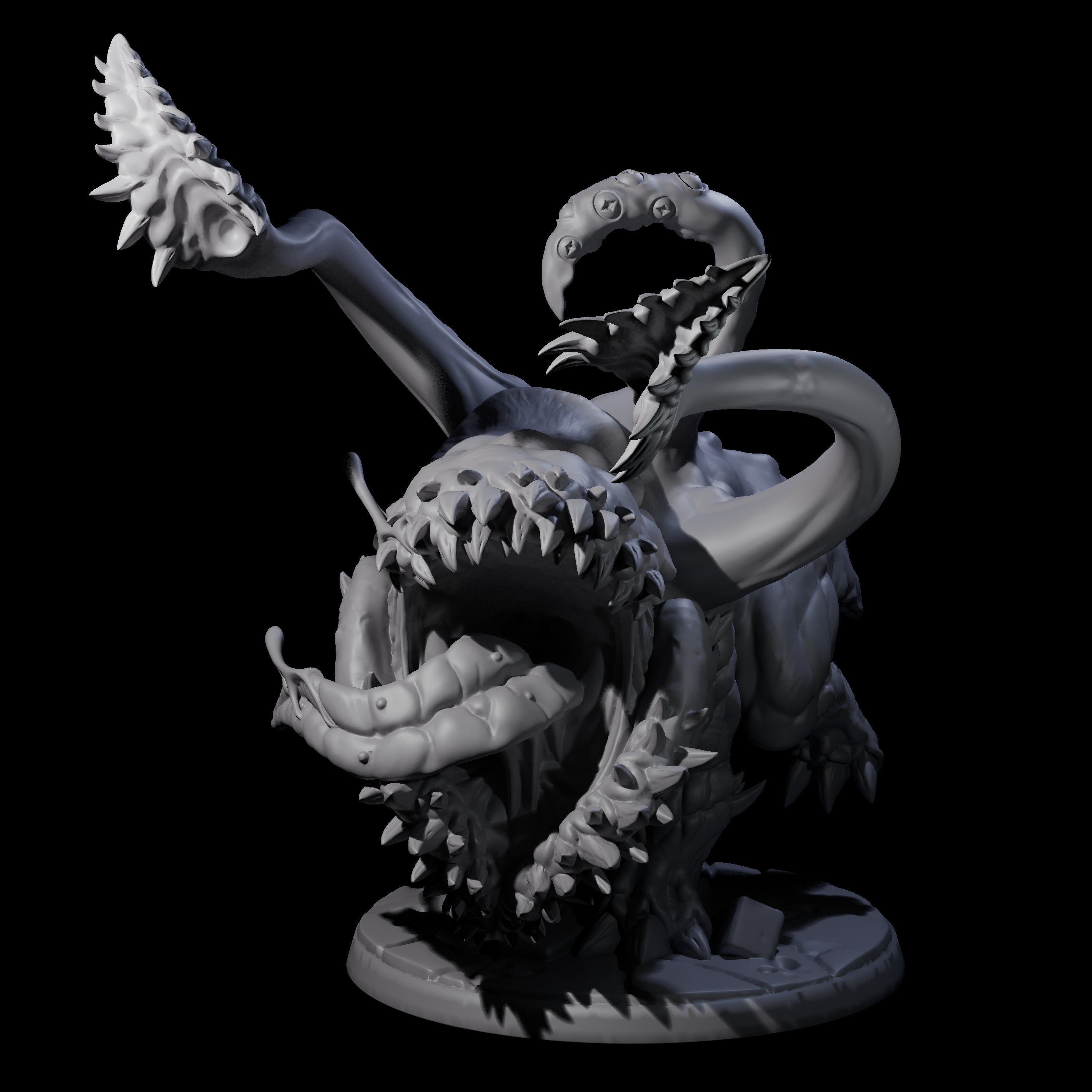 Maw of Hunger A Miniature for Dungeons and Dragons, Pathfinder or other TTRPGs