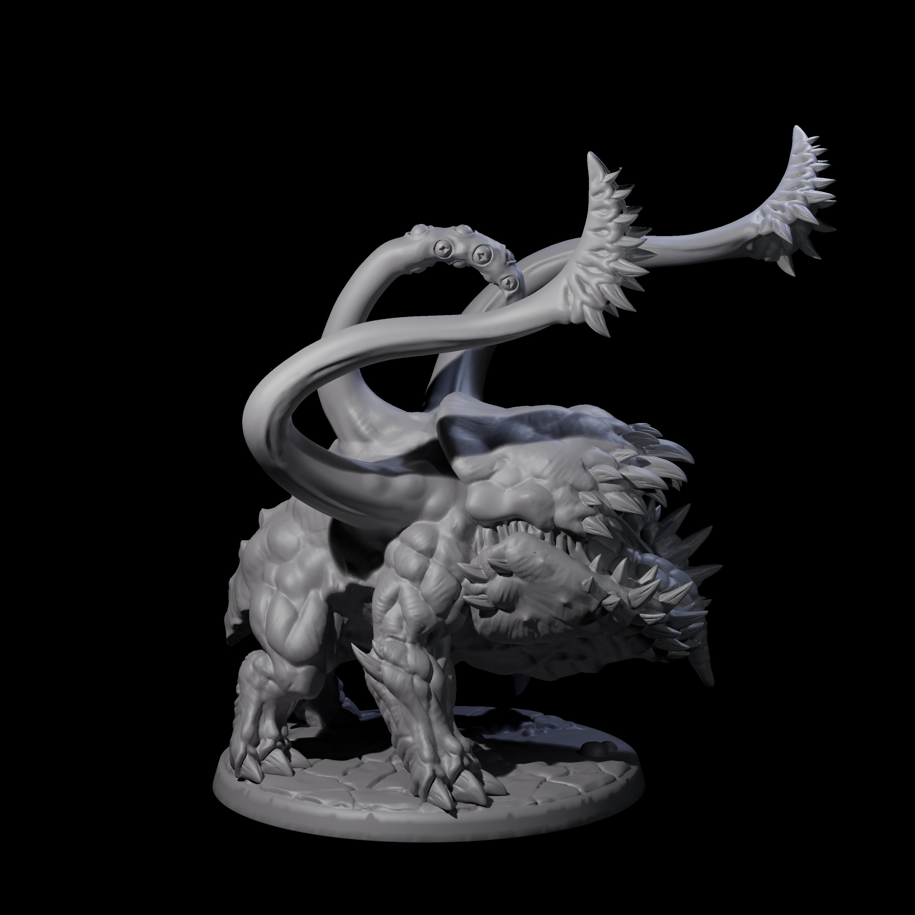 Maw of Hunger C Miniature for Dungeons and Dragons, Pathfinder or other TTRPGs