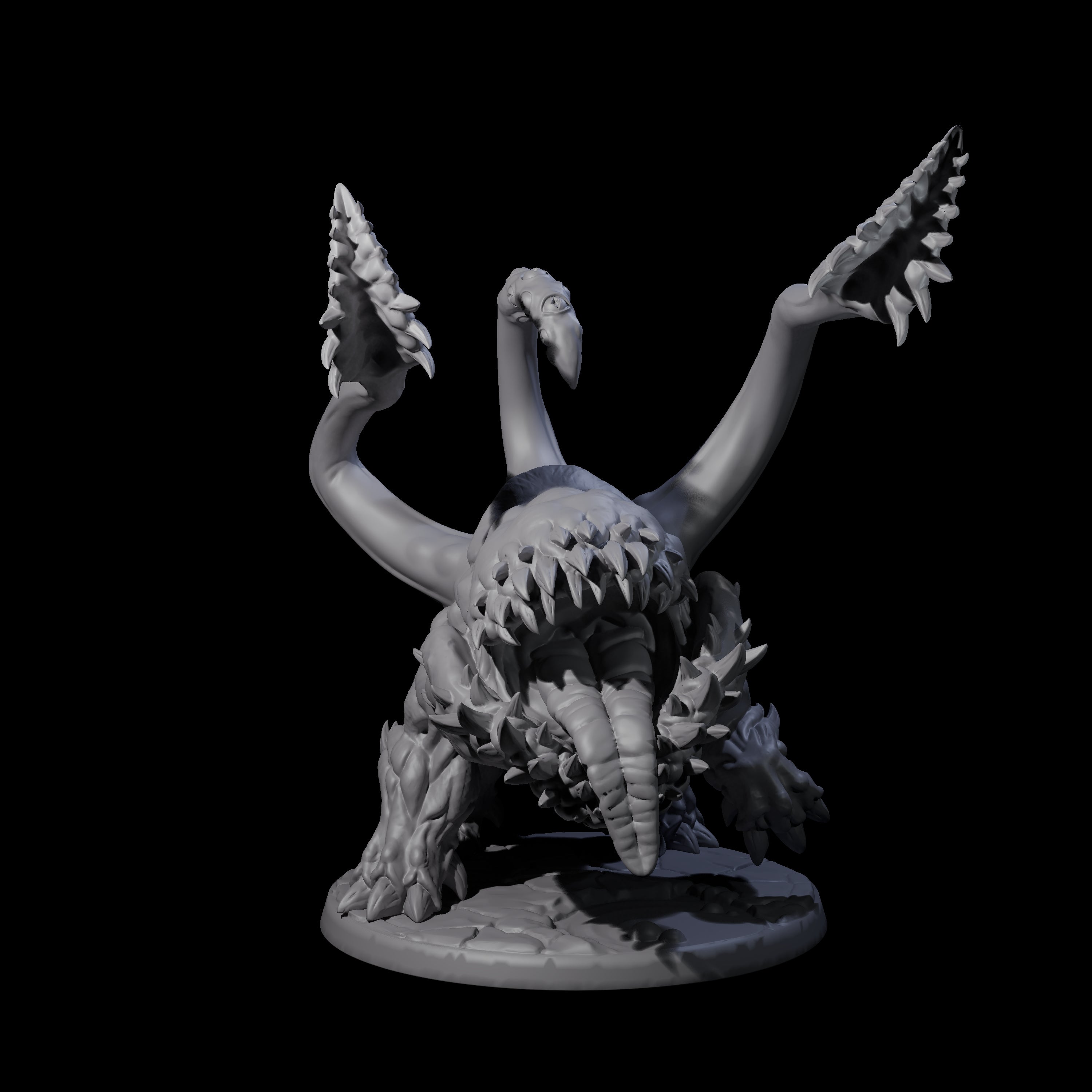 Maw of Hunger C Miniature for Dungeons and Dragons, Pathfinder or other TTRPGs