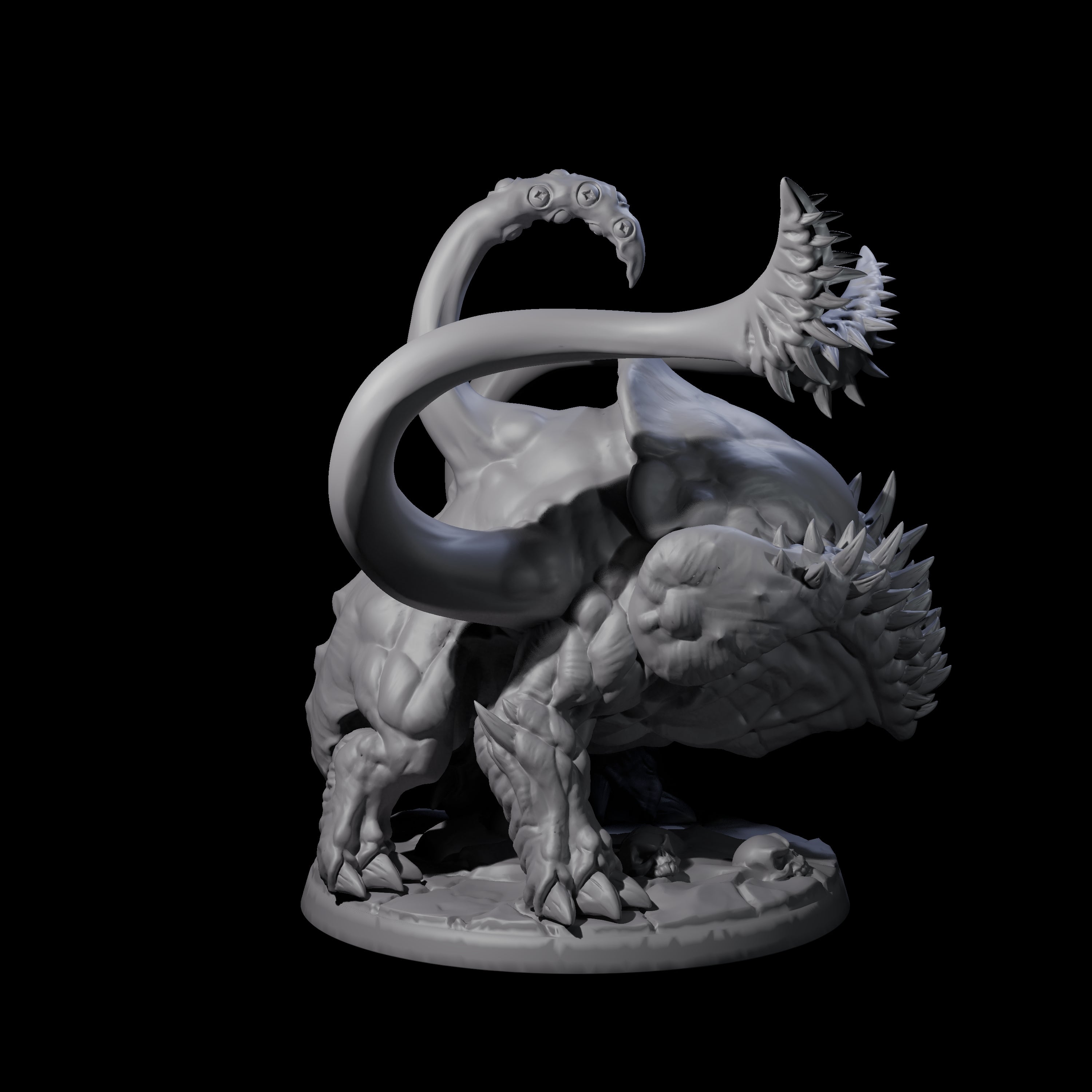 Maw of Hunger D Miniature for Dungeons and Dragons, Pathfinder or other TTRPGs