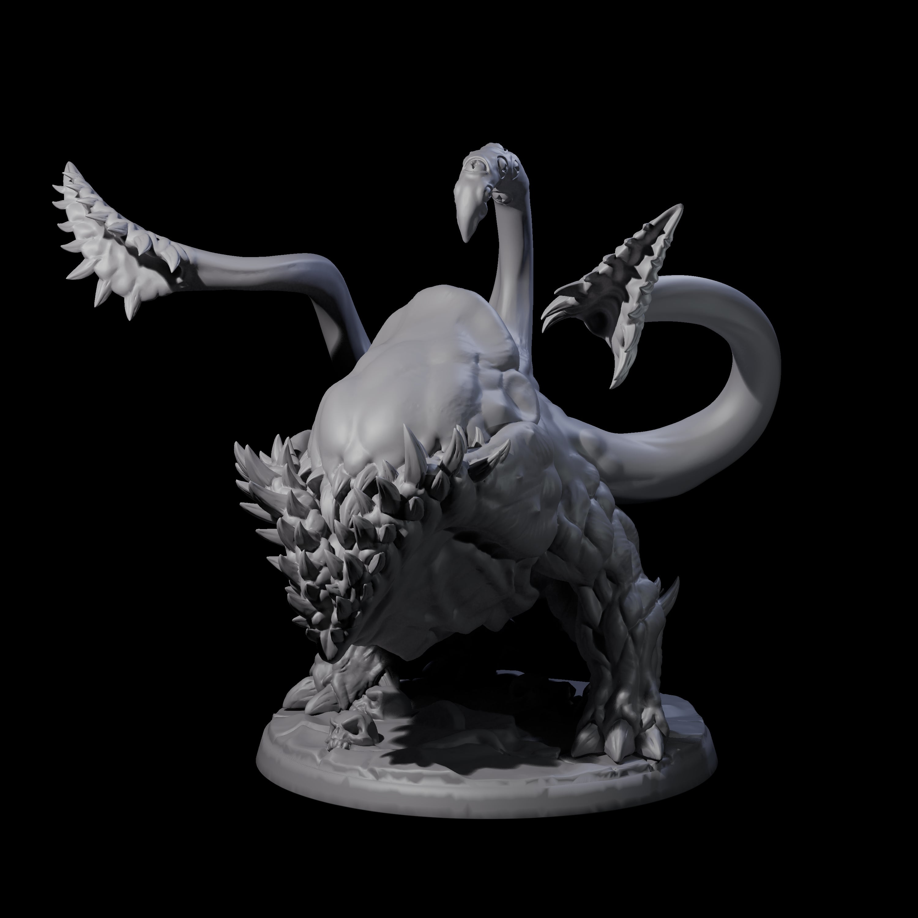 Maw of Hunger D Miniature for Dungeons and Dragons, Pathfinder or other TTRPGs
