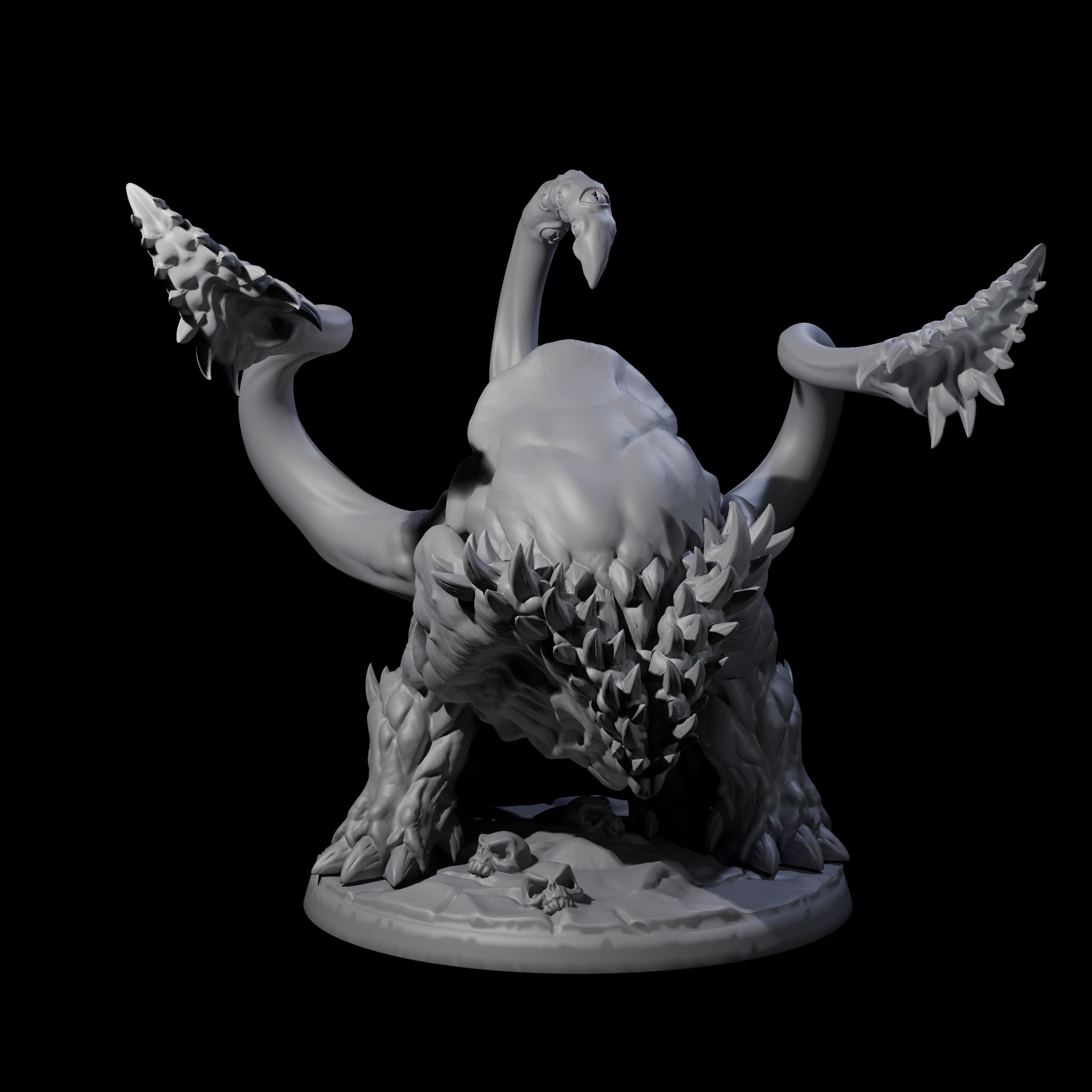 Maw of Hunger D Miniature for Dungeons and Dragons, Pathfinder or other TTRPGs